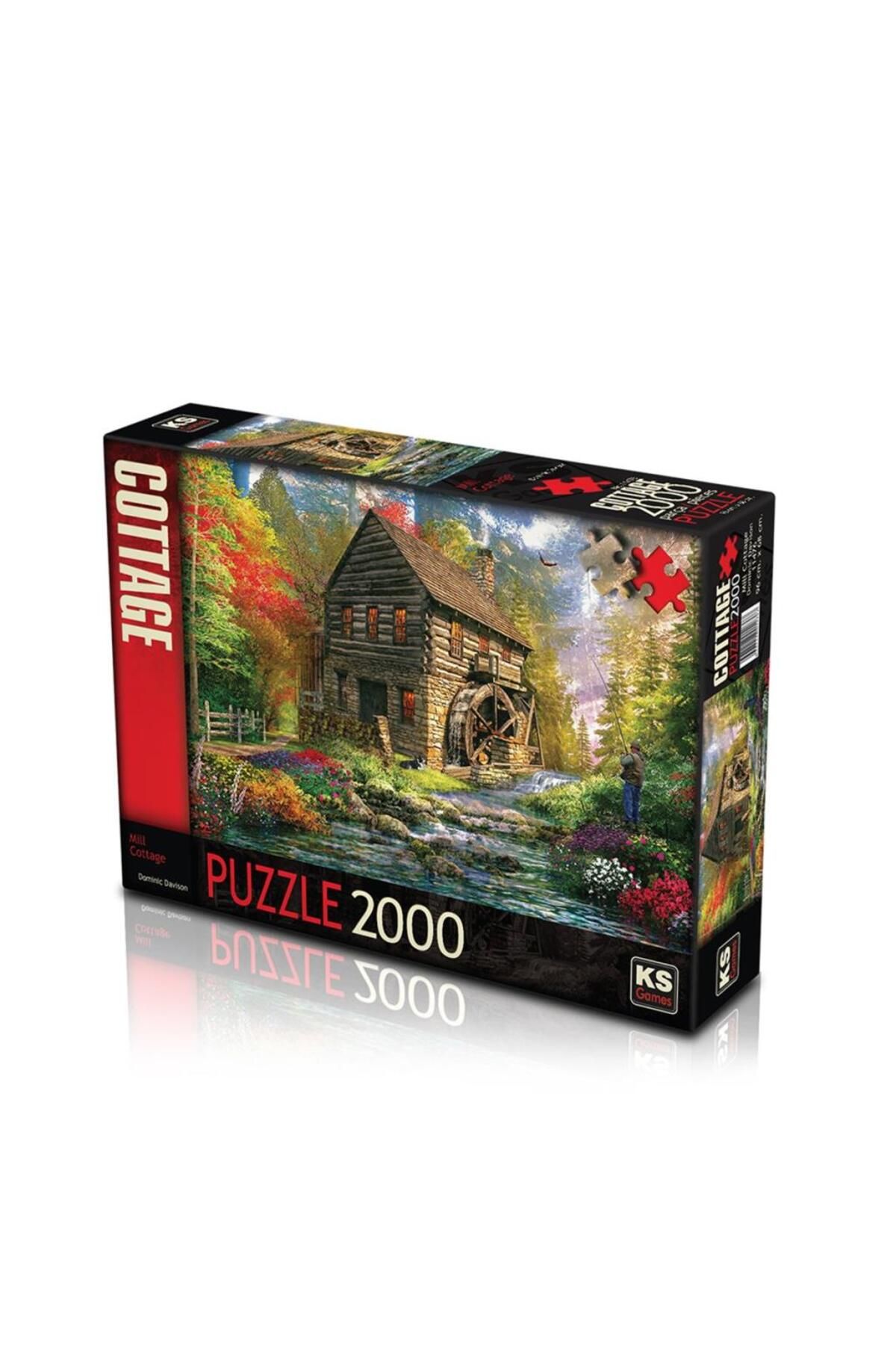Ks Games 11476 Değirmen Kulübesi 2000 Parça Puzzle -ks Puzzle