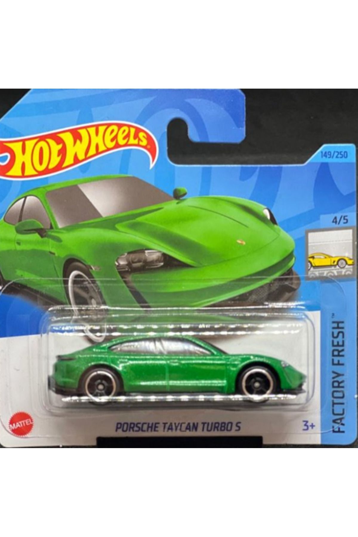 HOT WHEELS PORSCHE TAYCAN TURBO S HOT WHEELS FACTORY REFRESH KOLEKSİYON -NADİR- METAL OYUNCAK ARABA