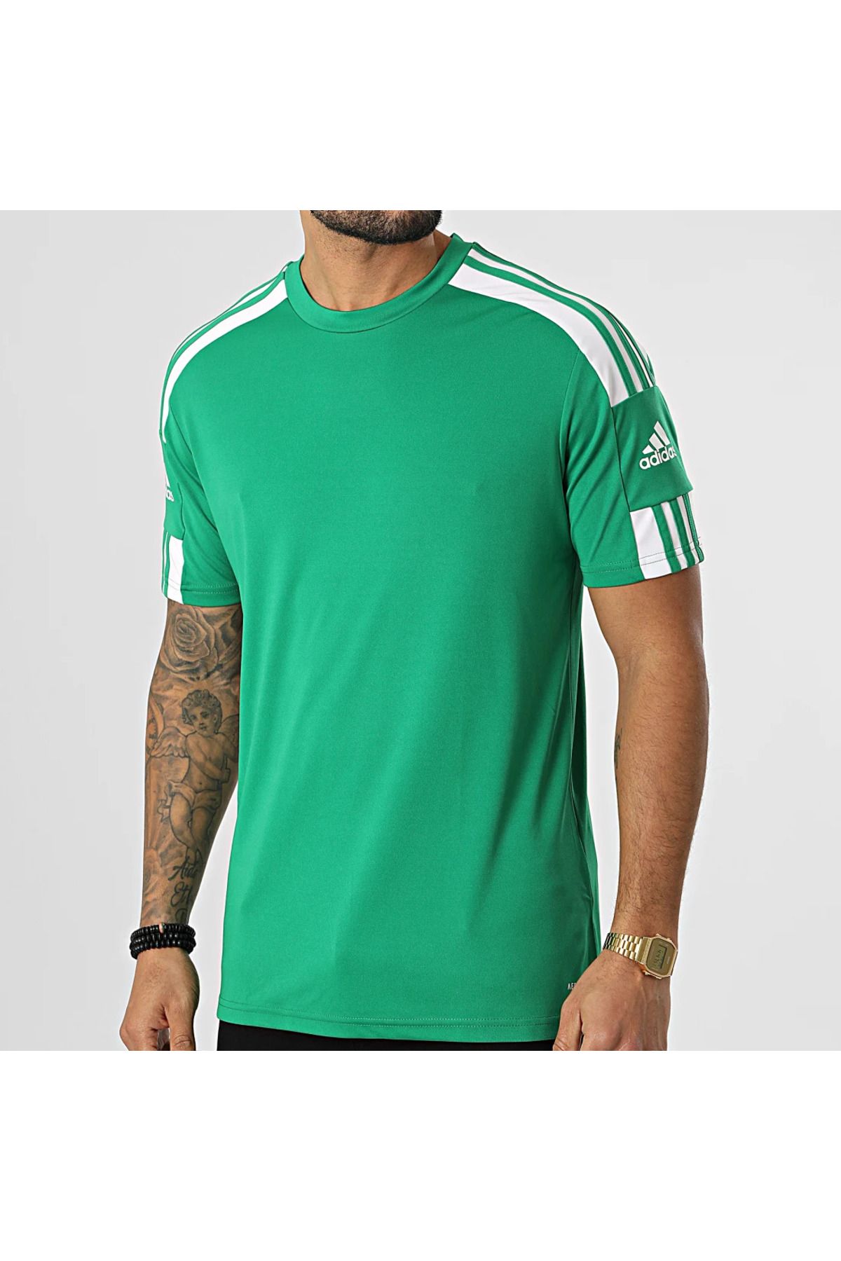 adidas Erkek Günlük Kullanıma ve Spora Uygun Antrenman T-shirt Rahat Düz