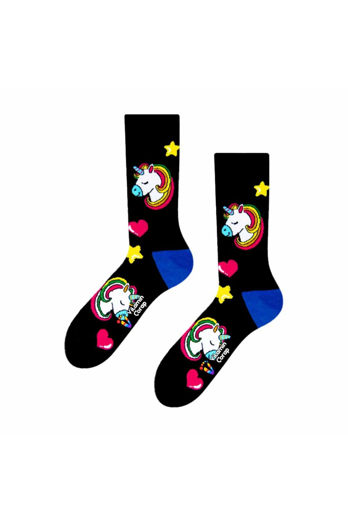 Vitamin Çorap Unicorn Star Renkli Çorap