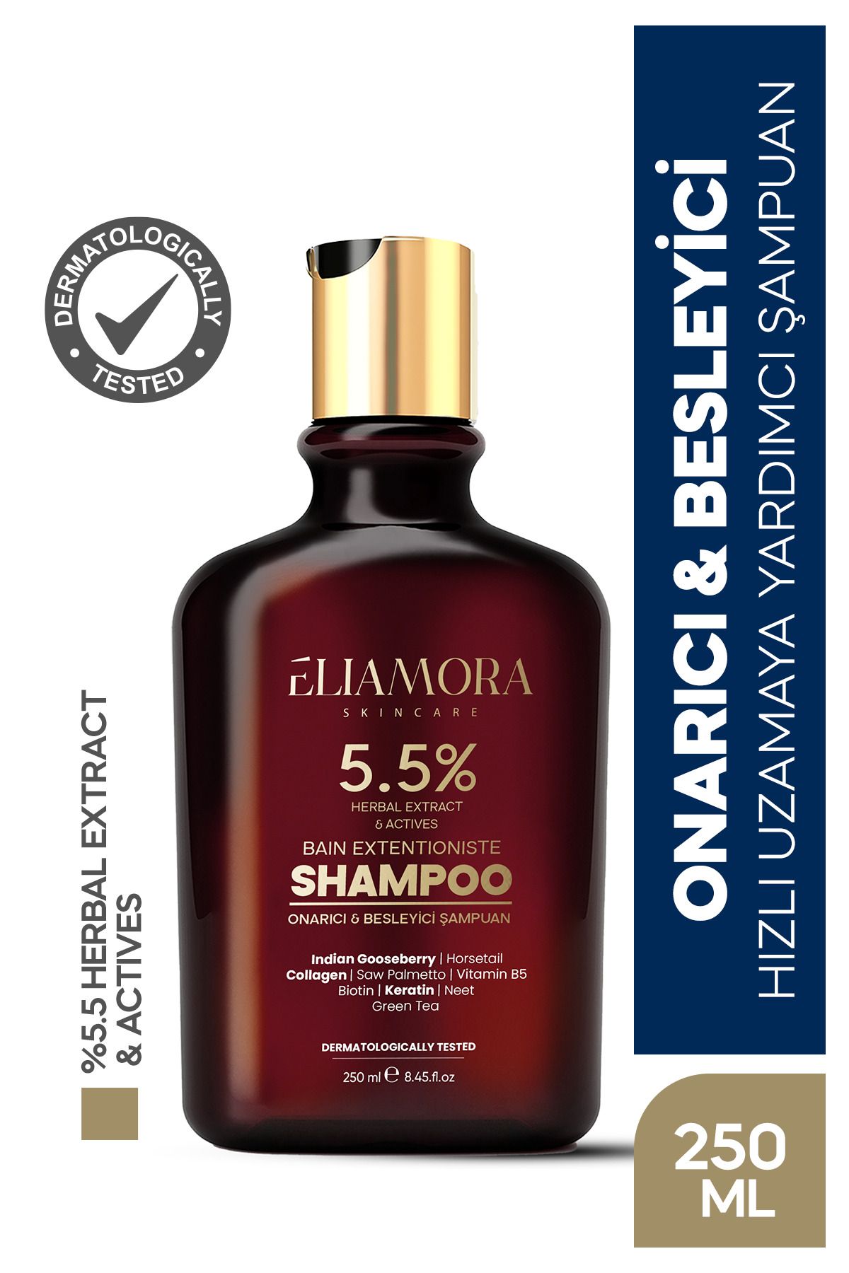 eliamora Hızlı Saç Uzatma Etkili Şampuan - Besleyici Onarıcı Şampuan