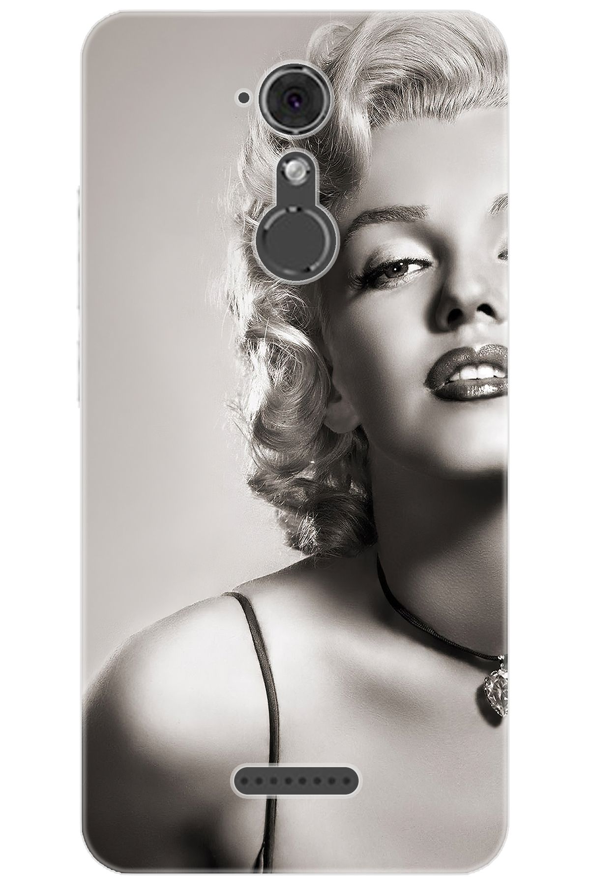 Casper Via M3 Uyumlu Kılıf Desen Baskılı Silikon Marilyn Monroe STK:250 CP-4JGXun8