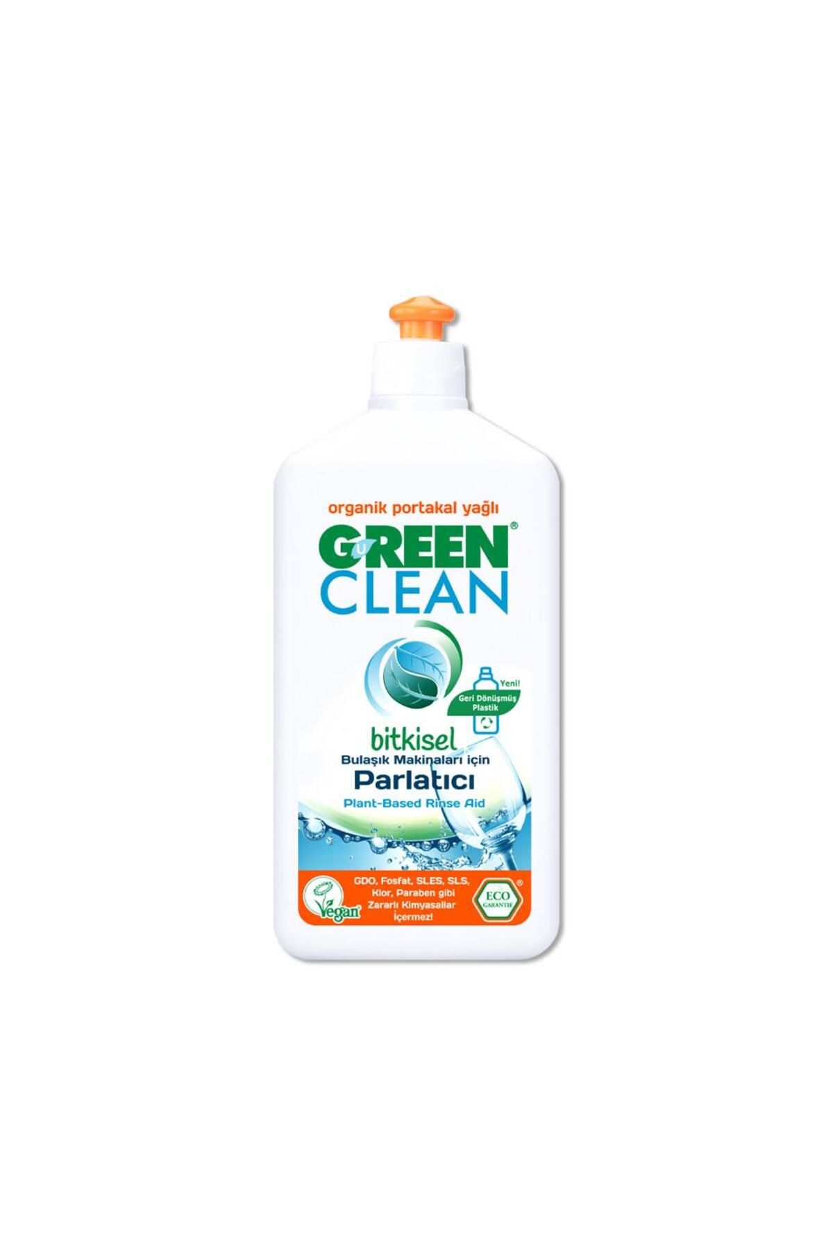 Green Clean Bitkisel Bulaşık Makinesi Parlatıcı Portakal Yağlı 500 ml