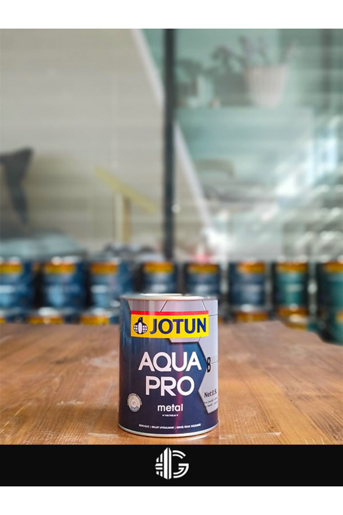 Jotun Aqua Pro Metal boyası Antipas + Astar + Sonkat Su bazlı