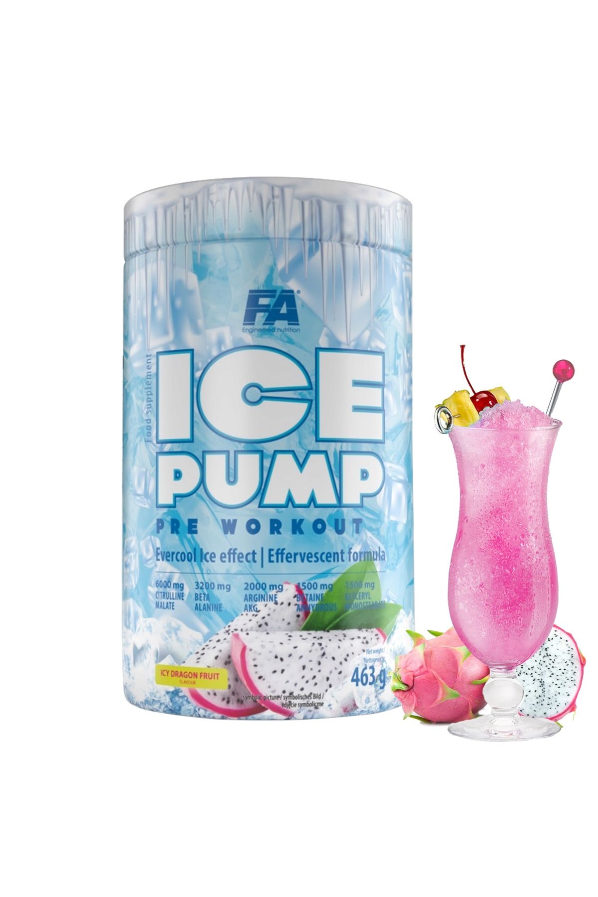 Fa Nutrition Ice Pump Pre-Workout 463 Gr