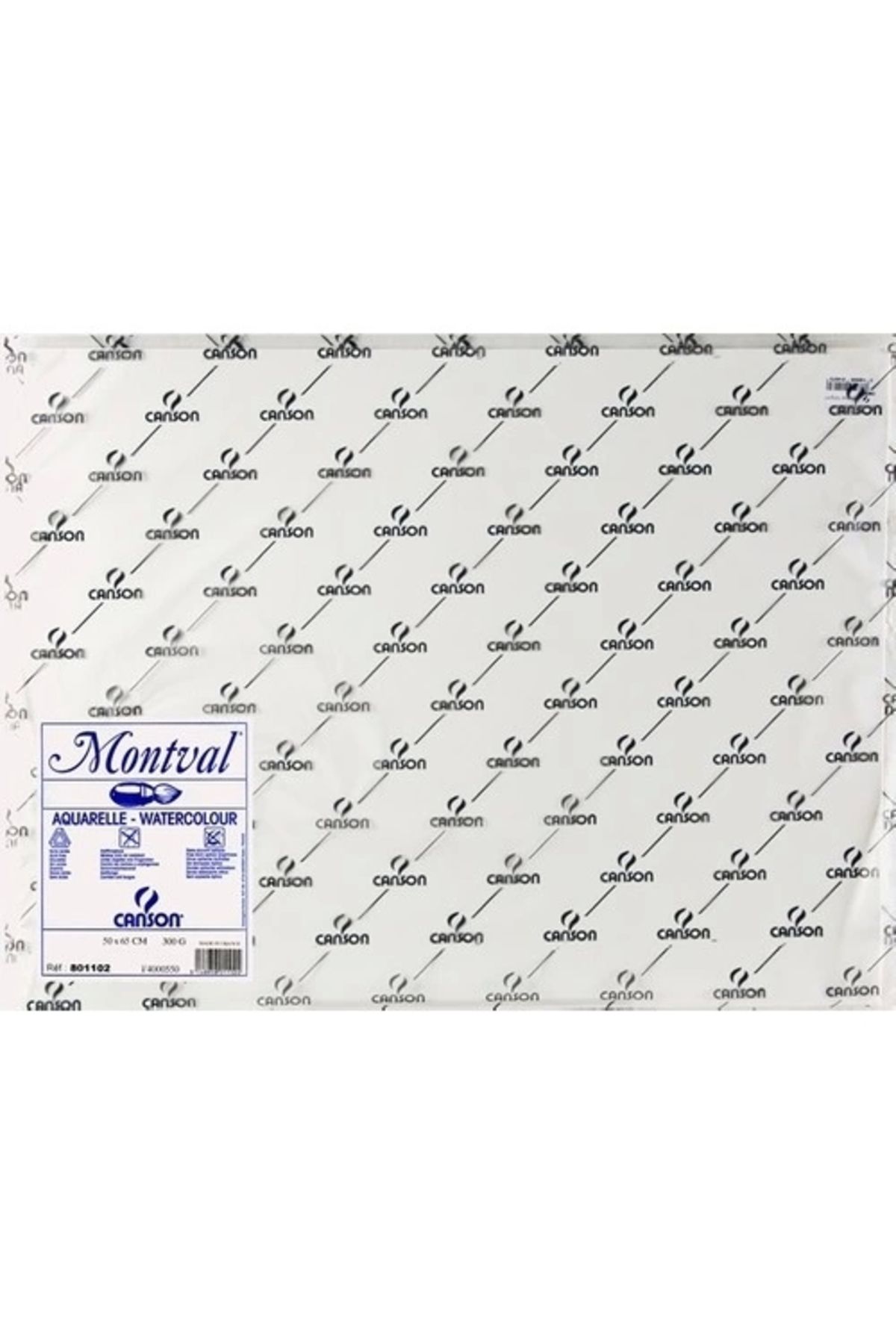 Genel Markalar Montval 300gr 50x70cm Sulu Boya Kağıdı 10'lu
