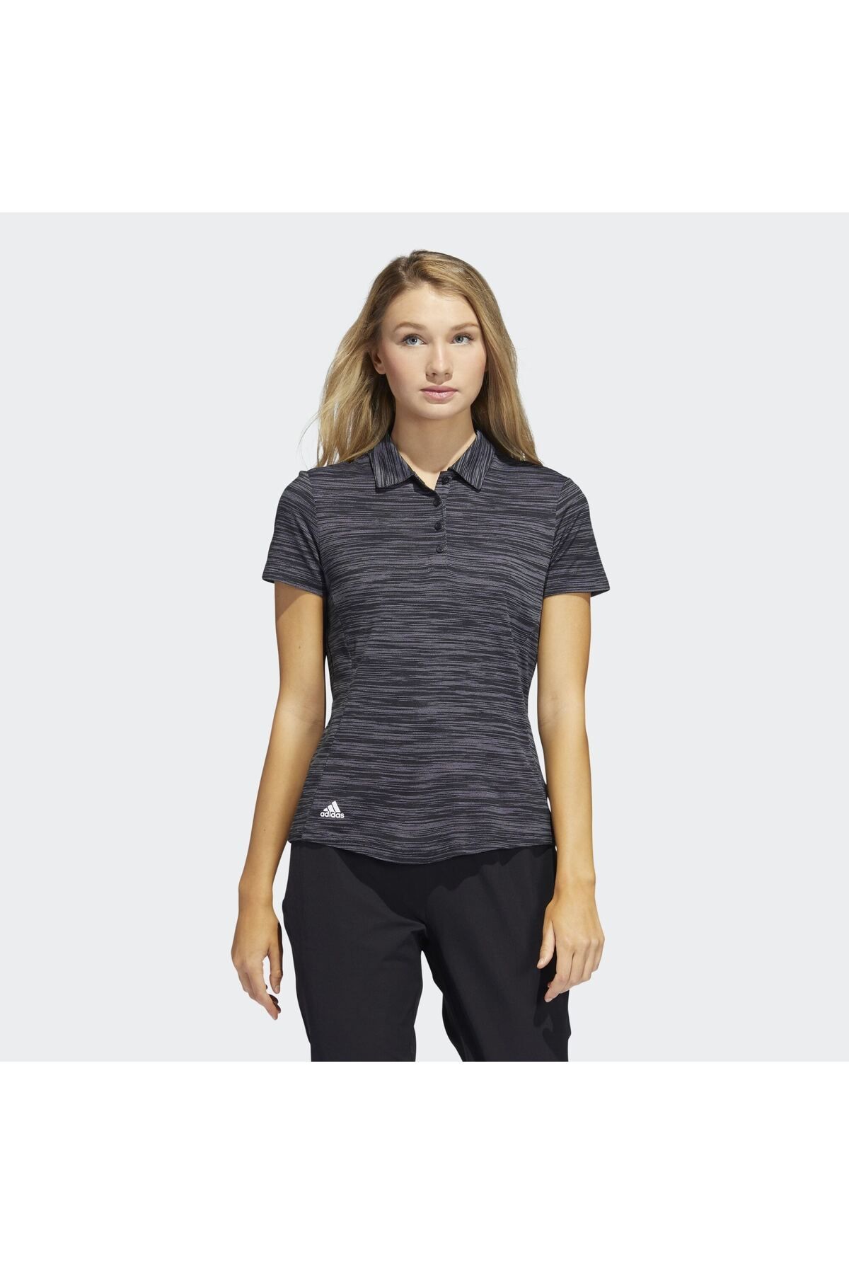 adidas Space-dyed Kısa Kollu Kadın Polo Tişört Hf1577