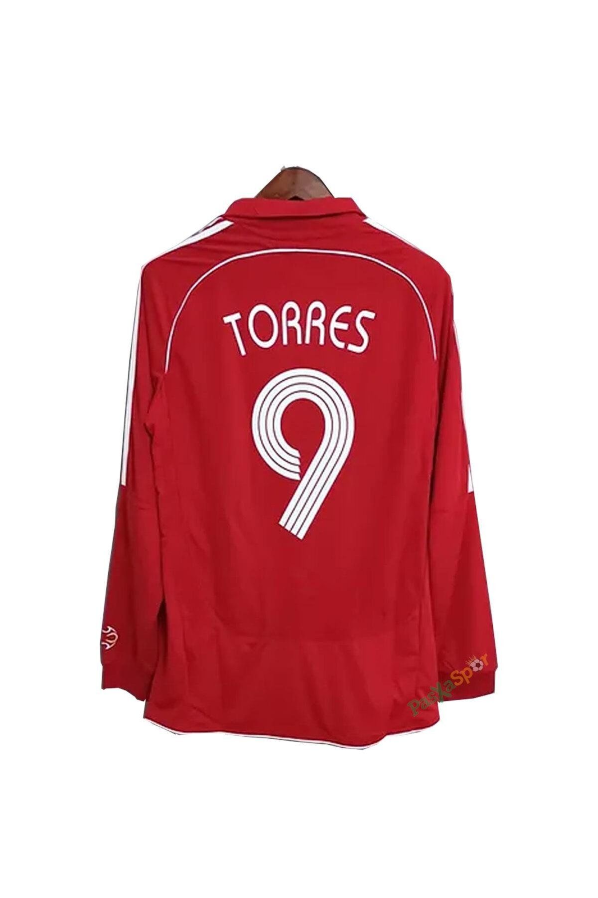 Pasxaspor Profesyonel İthal Kalite Torres Liverpool 2007 Sezonu Şampiyonlar Ligi Finali Uzun Kol Forması