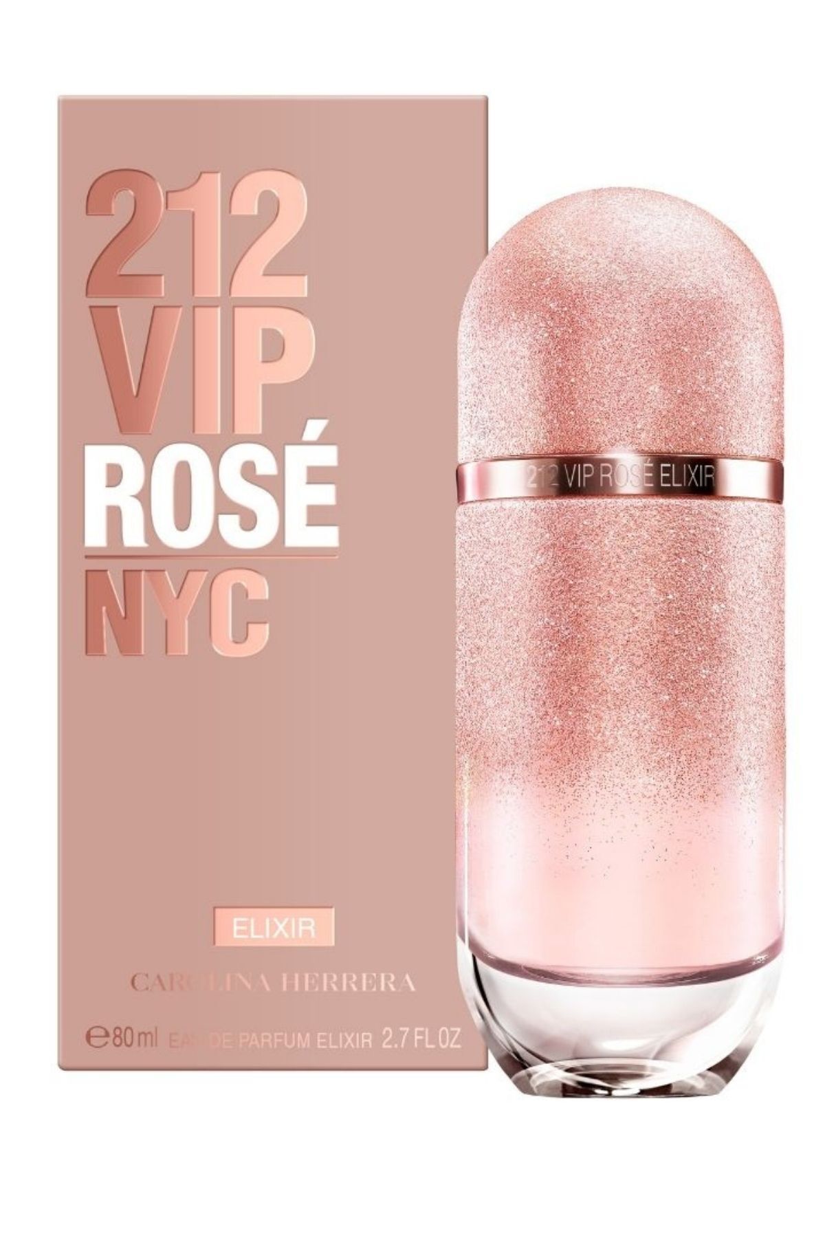Carolina Herrera 212 Vip Rose Elixir Edp 80 Ml