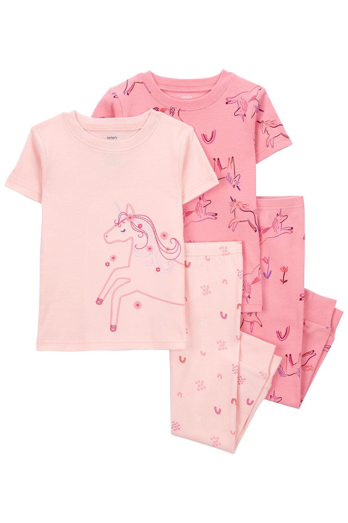 Carter's Küçük Kız Çocuk Pijama Set