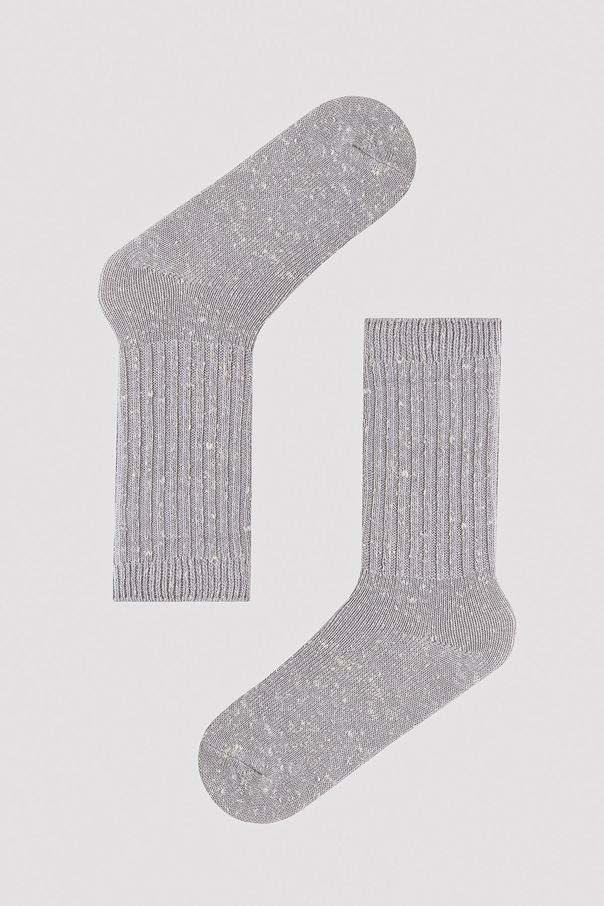 Penti Deep Gri Soket Çorap