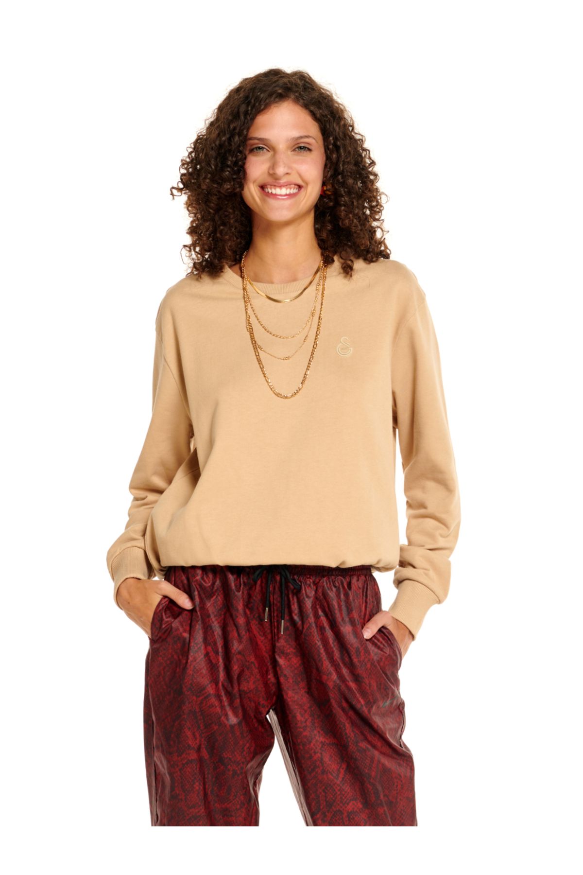 Galatasaray Kadın Basic Sweatshirt K221234