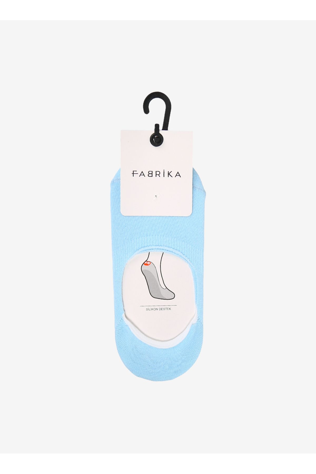 Fabrika Mavi Kadın Babet Çorabı BBT-ROT-KDN
