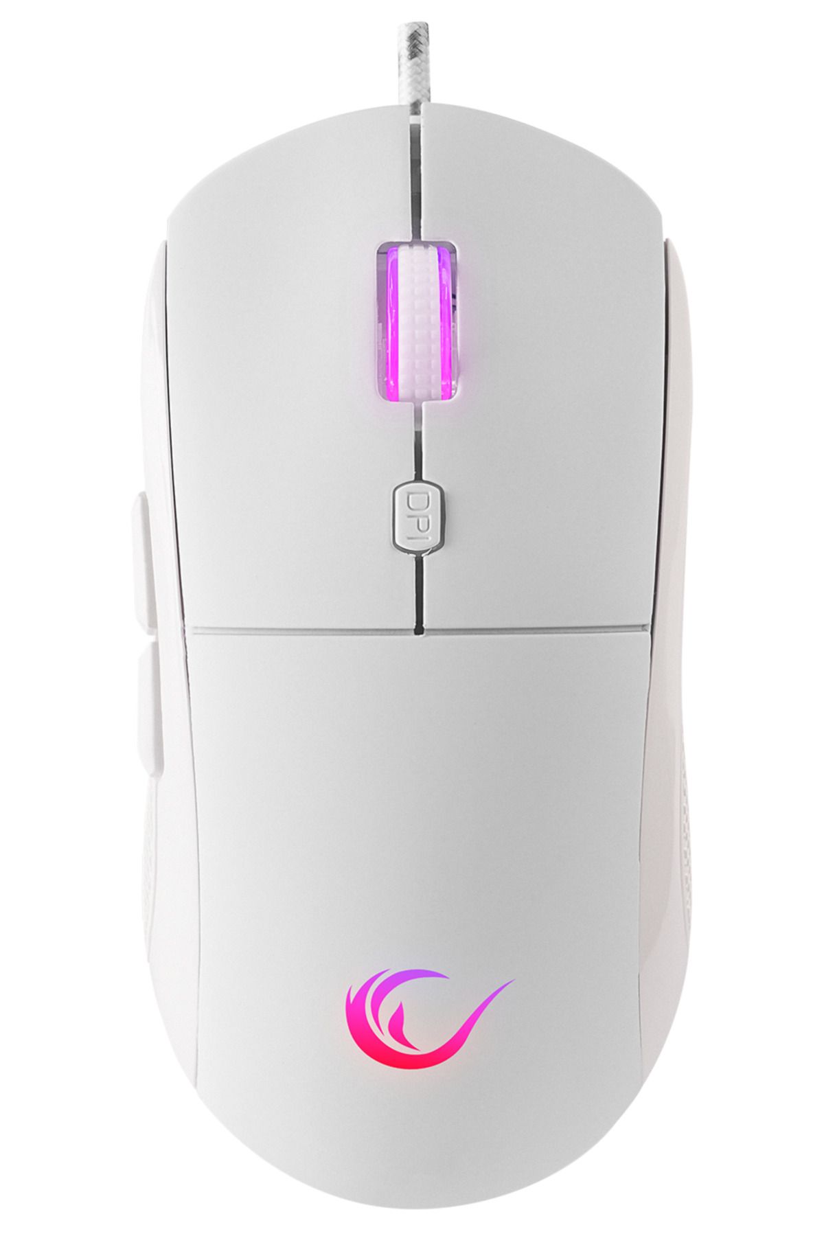 Rampage Radiant M1 Rgb Mouse Makrolu 7200 Dpi Oyuncu Mouse Gaming Mouse Örgü Kablo E-Spor Mouse Profesyonel