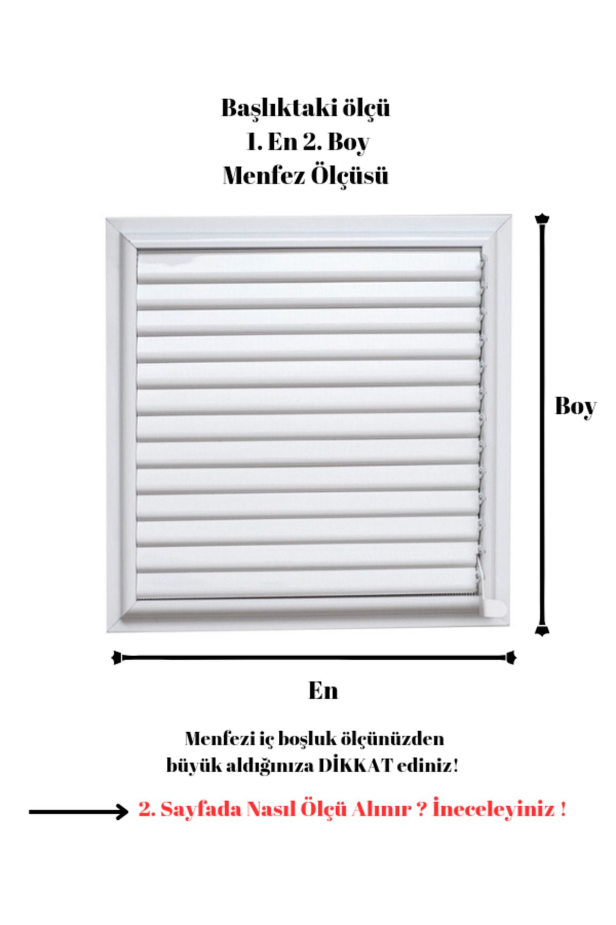 ALÜPAN 40 X 50 Cm Beyaz Alüminyum Menfez Banyo Wc Havalandırma Panjur