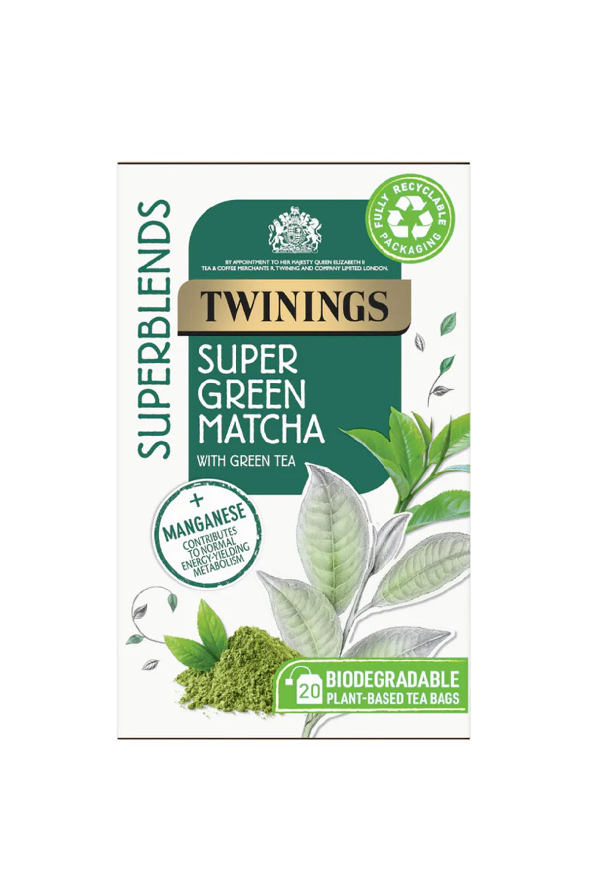 Twinings Superblends Super Green Matcha