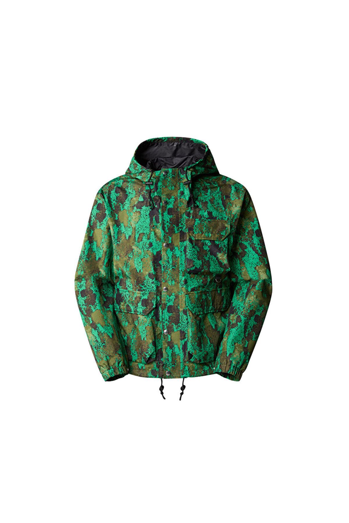 The North Face M M66 Utilty Rain Jacket Erkek Yağmurluk NF0A7URVSHO1 Yeşil