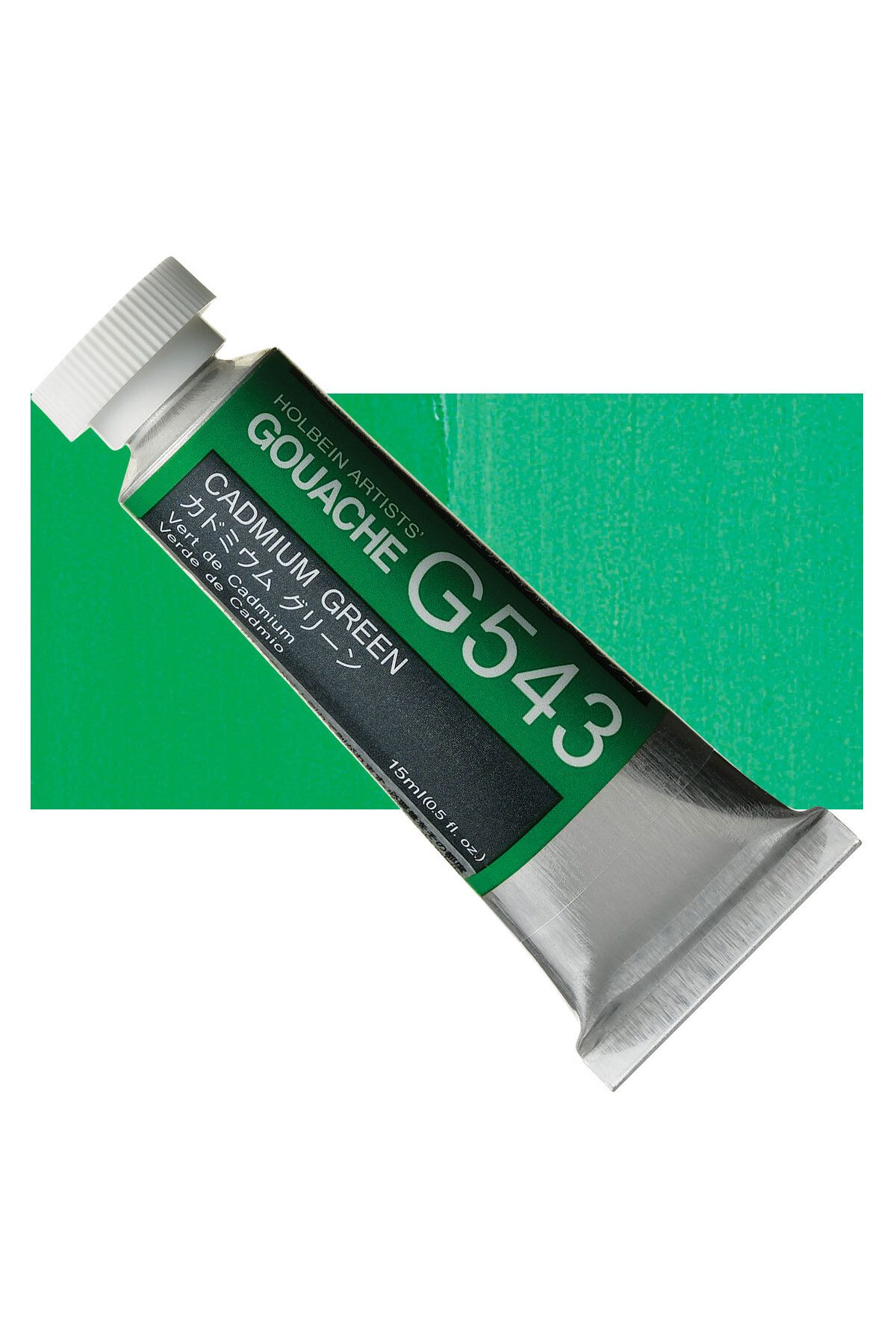 Handy Art Holbein Artists Gouache - G543 Cadmium Green 15ml.