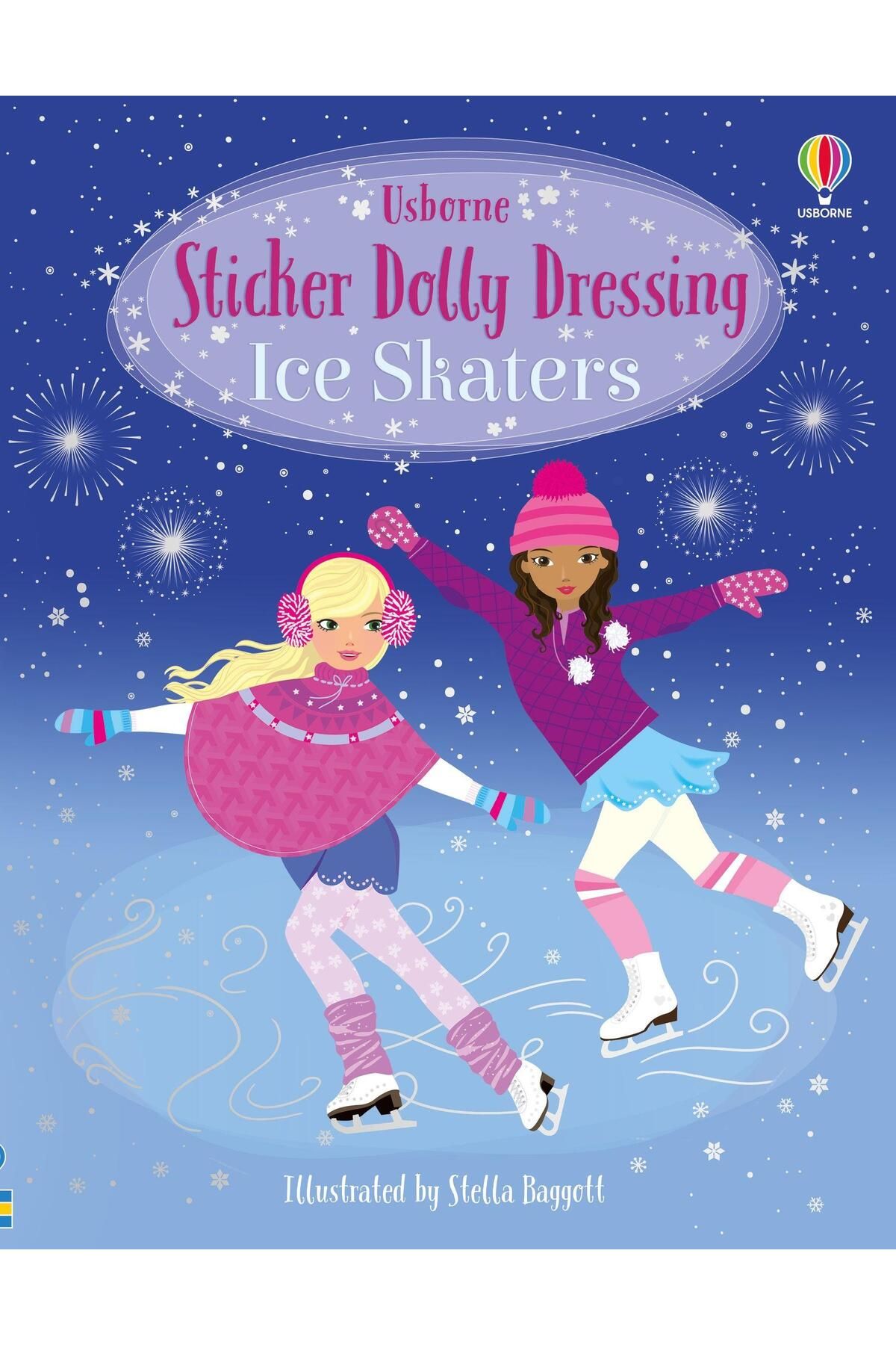 Usborne Sticker Dolly Dressing Ice Skaters