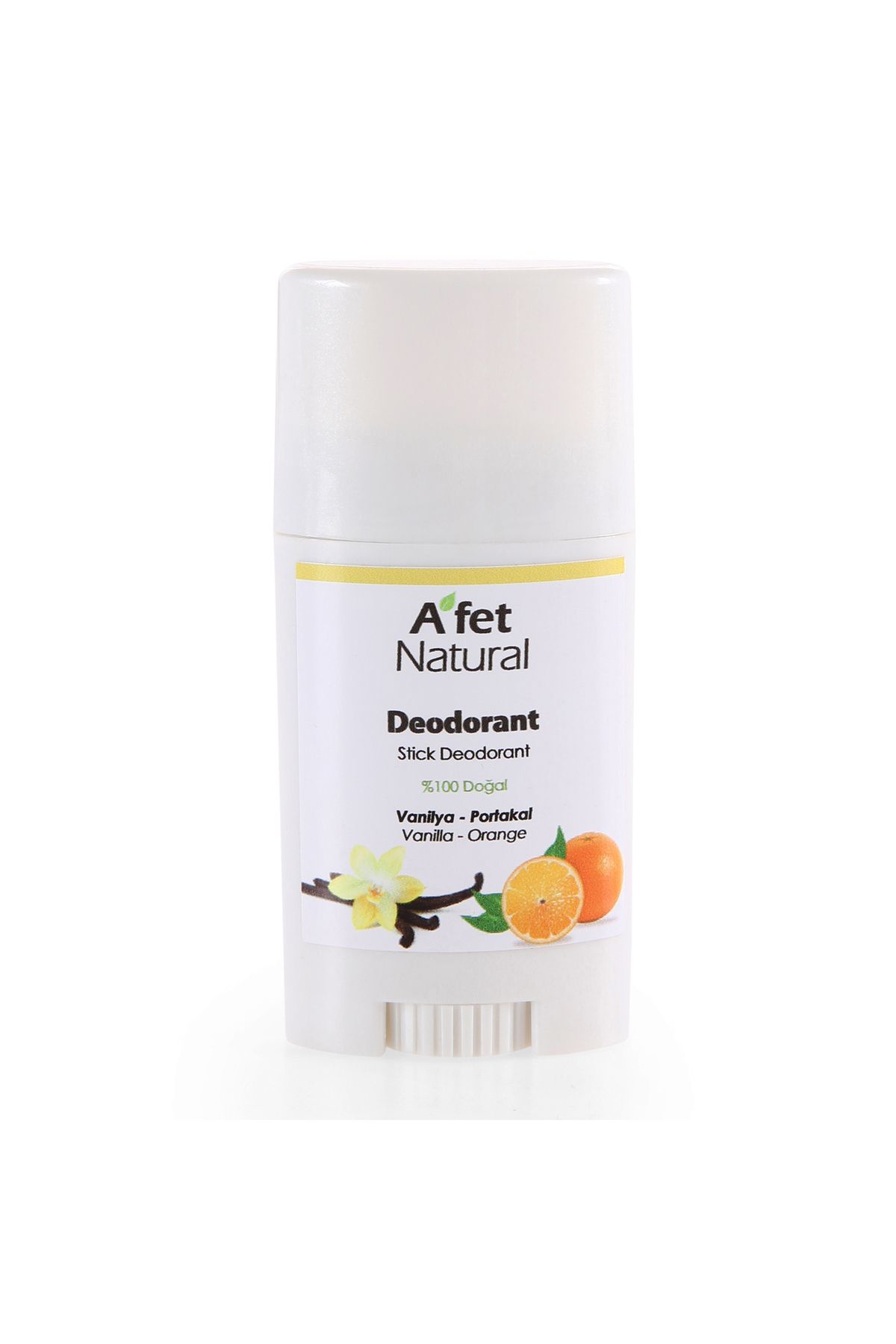 AFET NATURAL Deodorant - Vanilya & Portakal