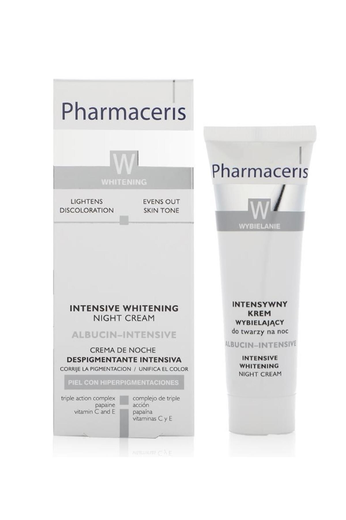 Pharmaceris W Albucin-ıntensive Whitening Night Cream 30 ml