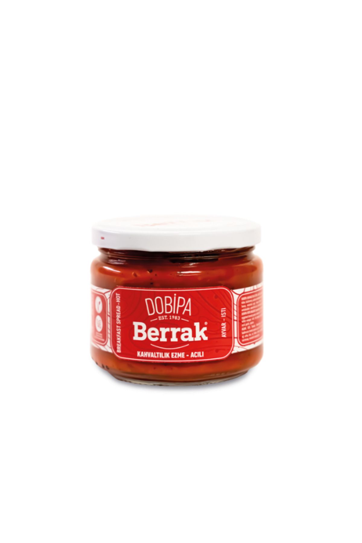 Berrak Dobipa Acılı Kahvaltılık Sos (Ajvar) 300 ml