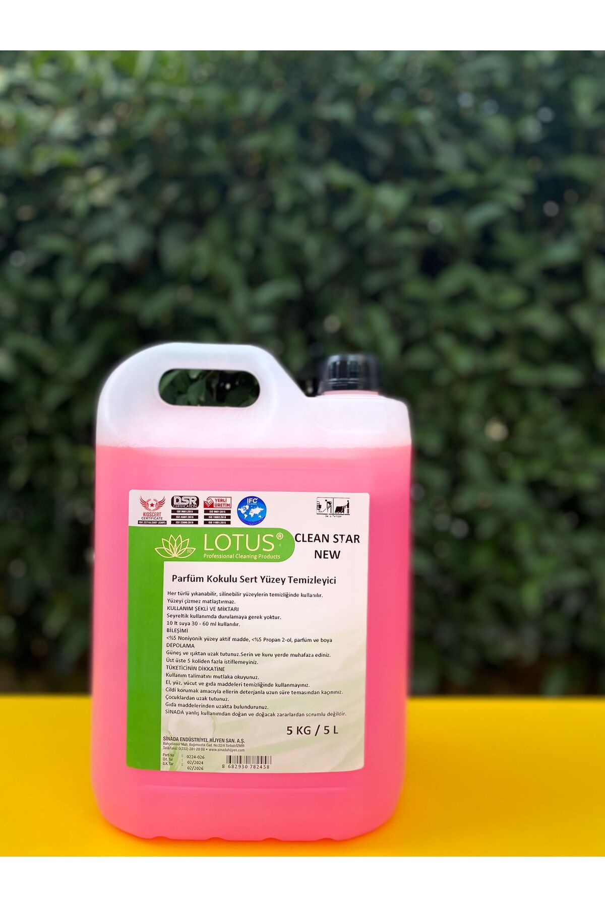 Lotus Pink Kokulu Yüzey Temizleyici 5 kg
