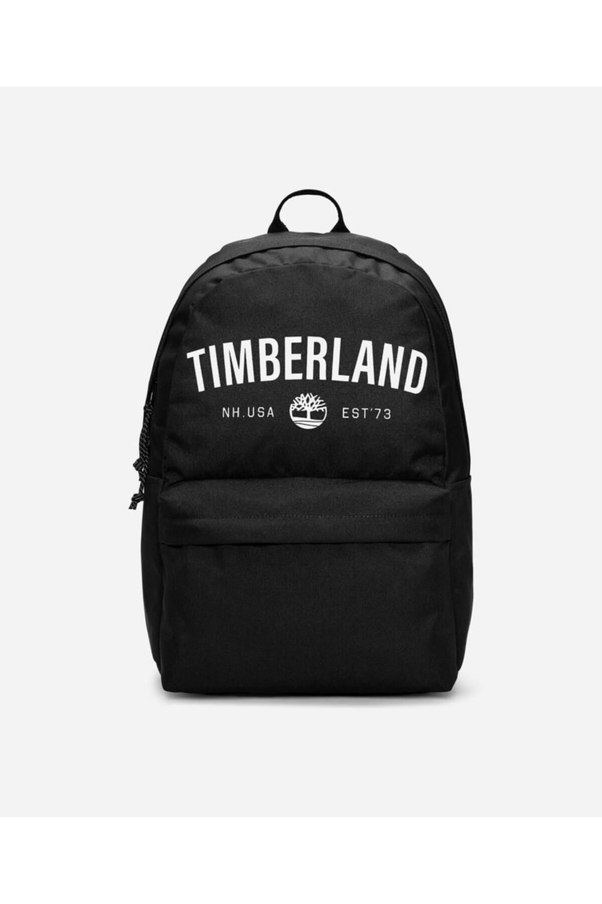 Timberland Prınted Backpack 22lt Unisex Siyah-beyaz Sırt Çantası Tb0a5ssbn921