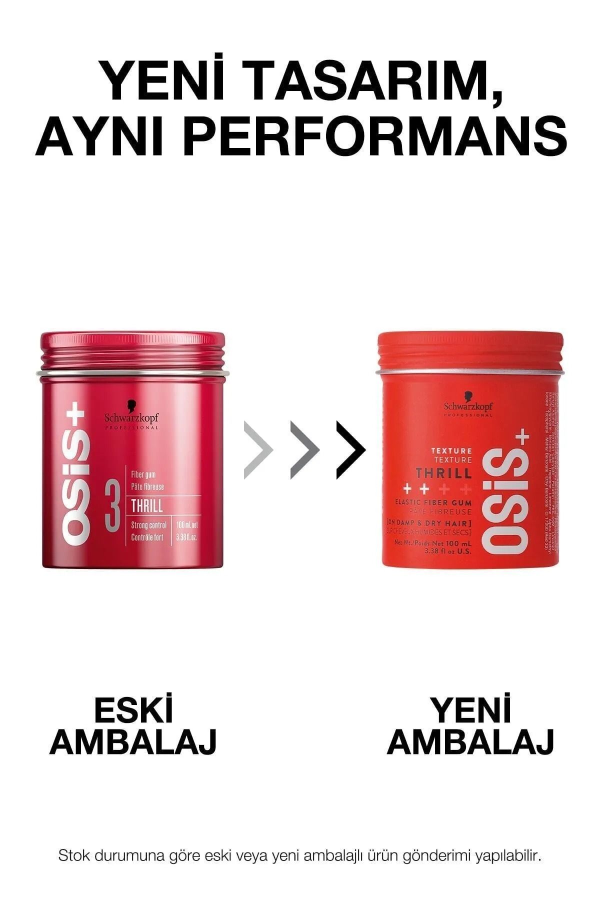 Osis Schwarzkopf Osis+ Texture Thrill Işıltı Verici Lifli Saç Şekillendirici Gum 100 ml/3.38fl.oz