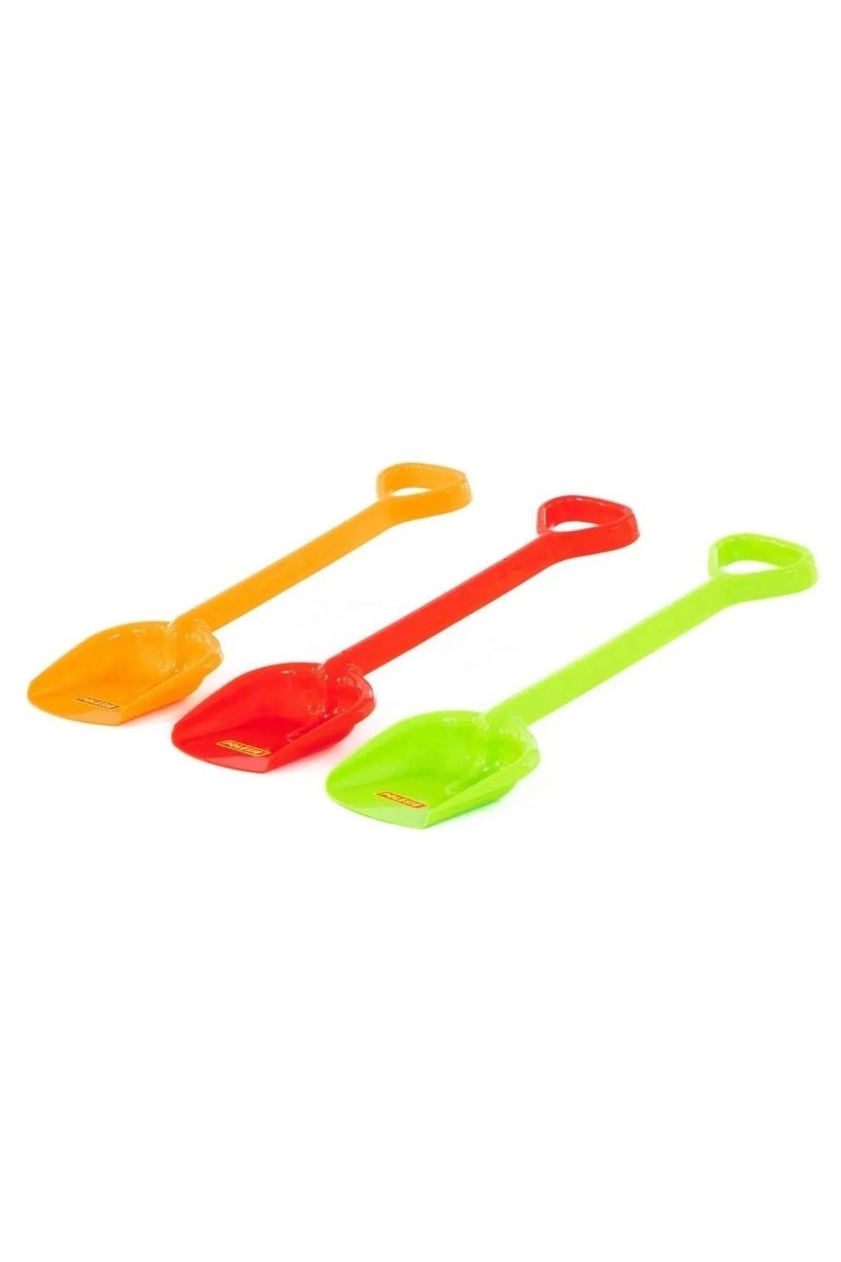 Polesie Plastik Kürek 50 Cm 3 Lü Set Kırmızı-turuncu-yeşil 1 Yaş