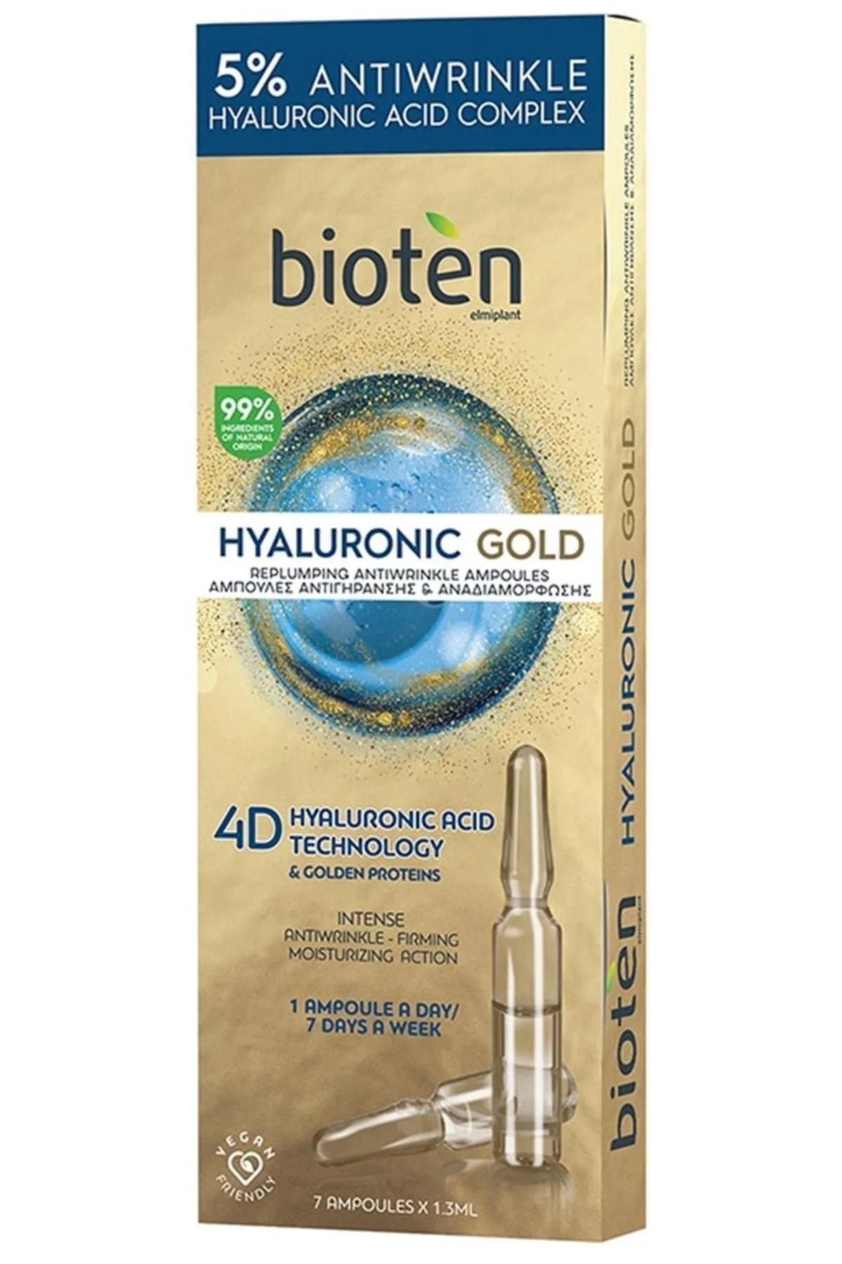 Bioten Hyaluronic Yaşlanma Karşıtı Yeniden Dolgunlaştırıcı Ampuller 7x1.5 ML