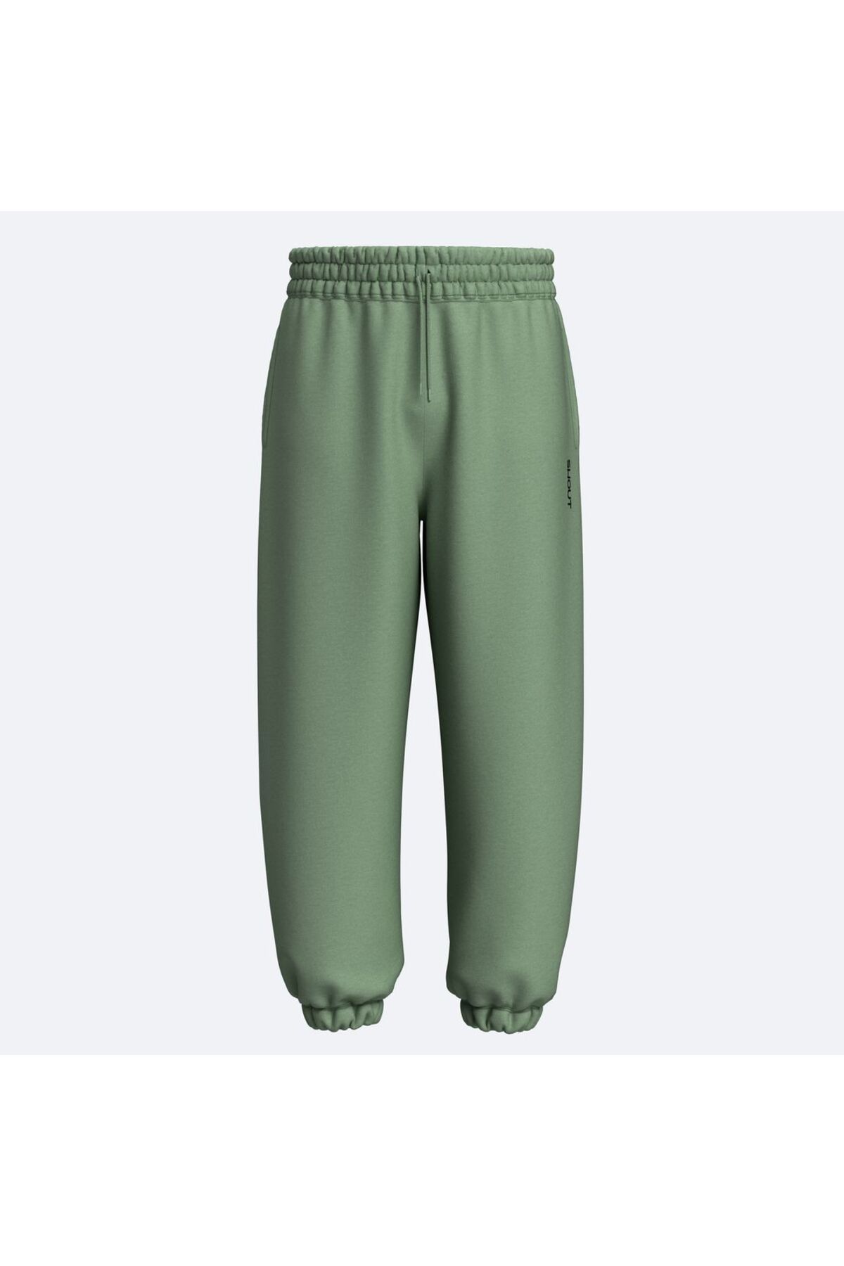 Shout Oversize Basic Mint Green Unisex Jogger Pantolon