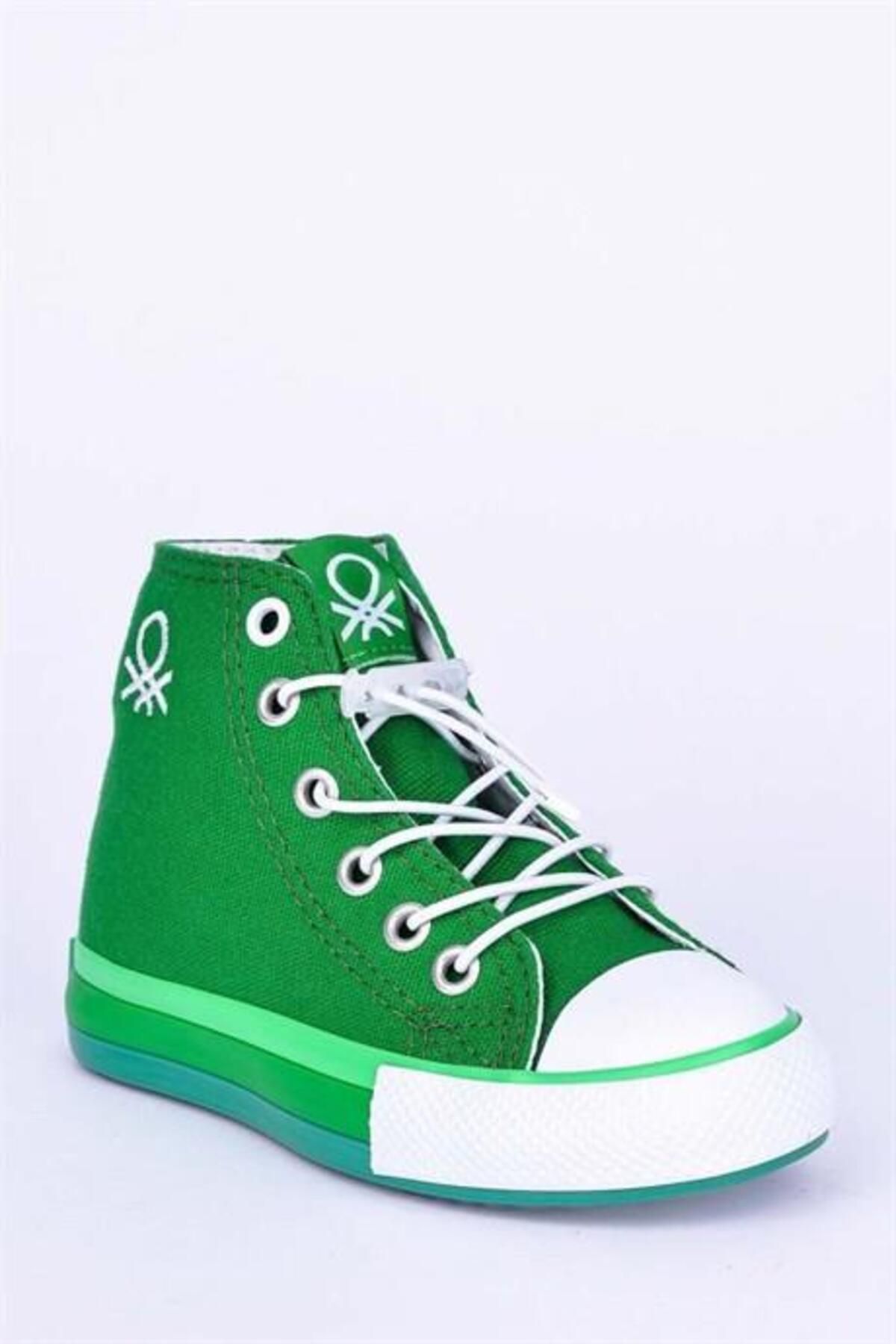 Benetton Patik Yeşil Çocuk Spor Ayakkabı