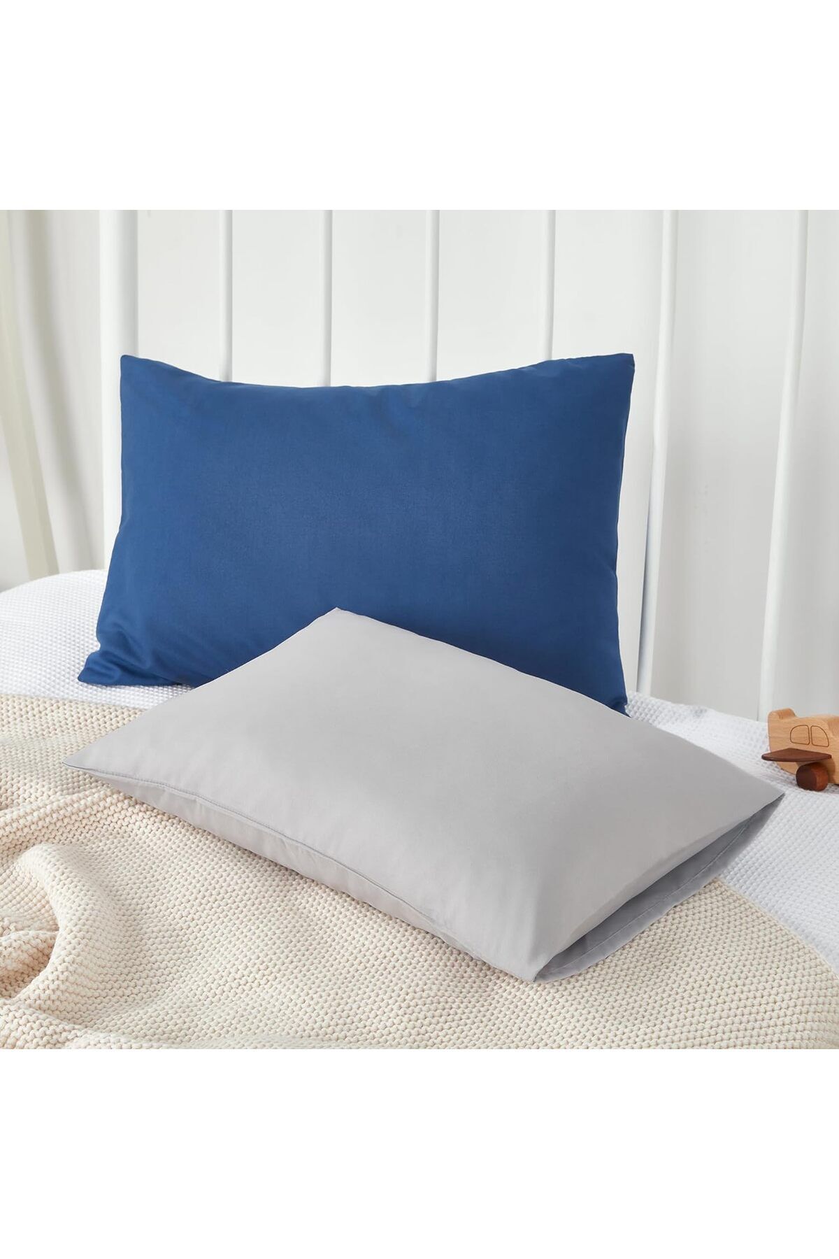İzgi Concept 2li Set Bebek Yastık Kılıfı Seti Ranforce Kumaş Kapaklı 35x45 - Premium Quality Baby Pillow Cover
