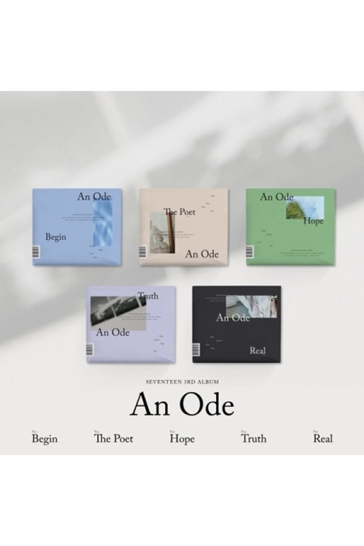 SEVENTEEN 'an Ode' 3rd Regular Album Real Ver