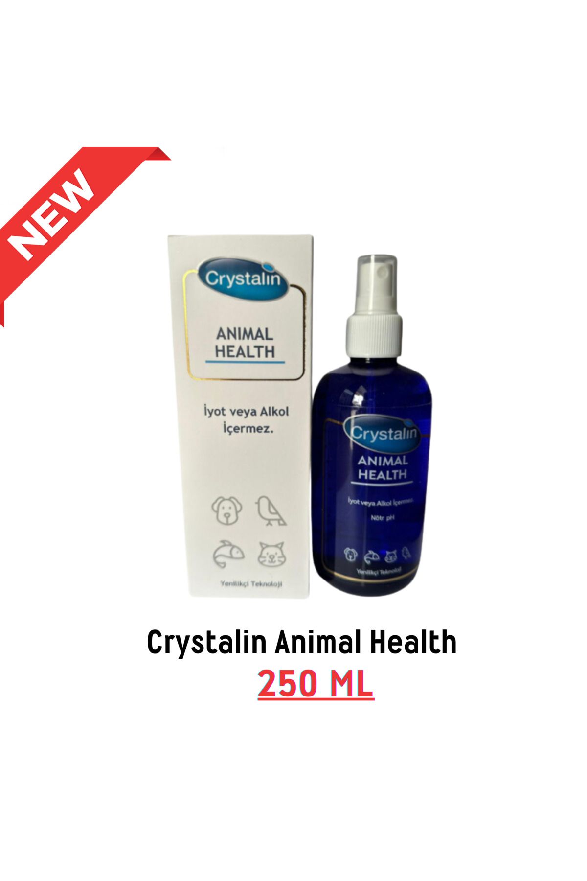 Crystalin Animal Health 250 ML Yara Bakım Ürünü