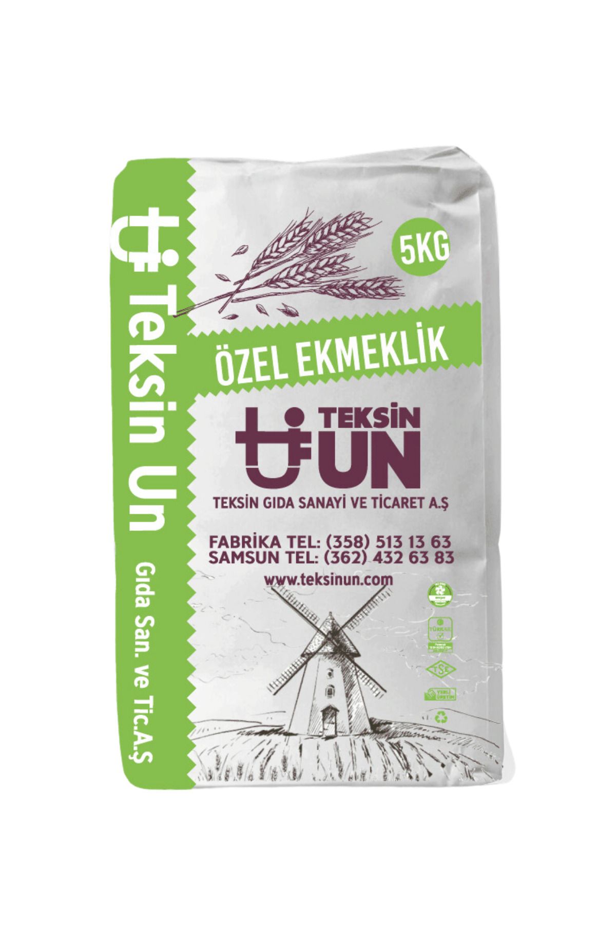 Teksin Un Özel Amaçlı Buğday Unu – Özel Ekmek Çeşitleri | 4 Kg