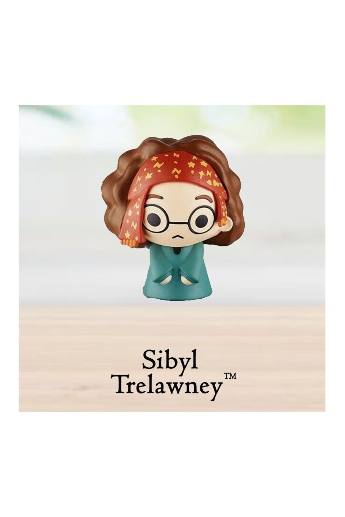 GIOCHI PREZIOSI Sibly Trelawney Harry Potter Kalem Başı Figür Harry Potter Topper Wizard Kalem Hediyeli