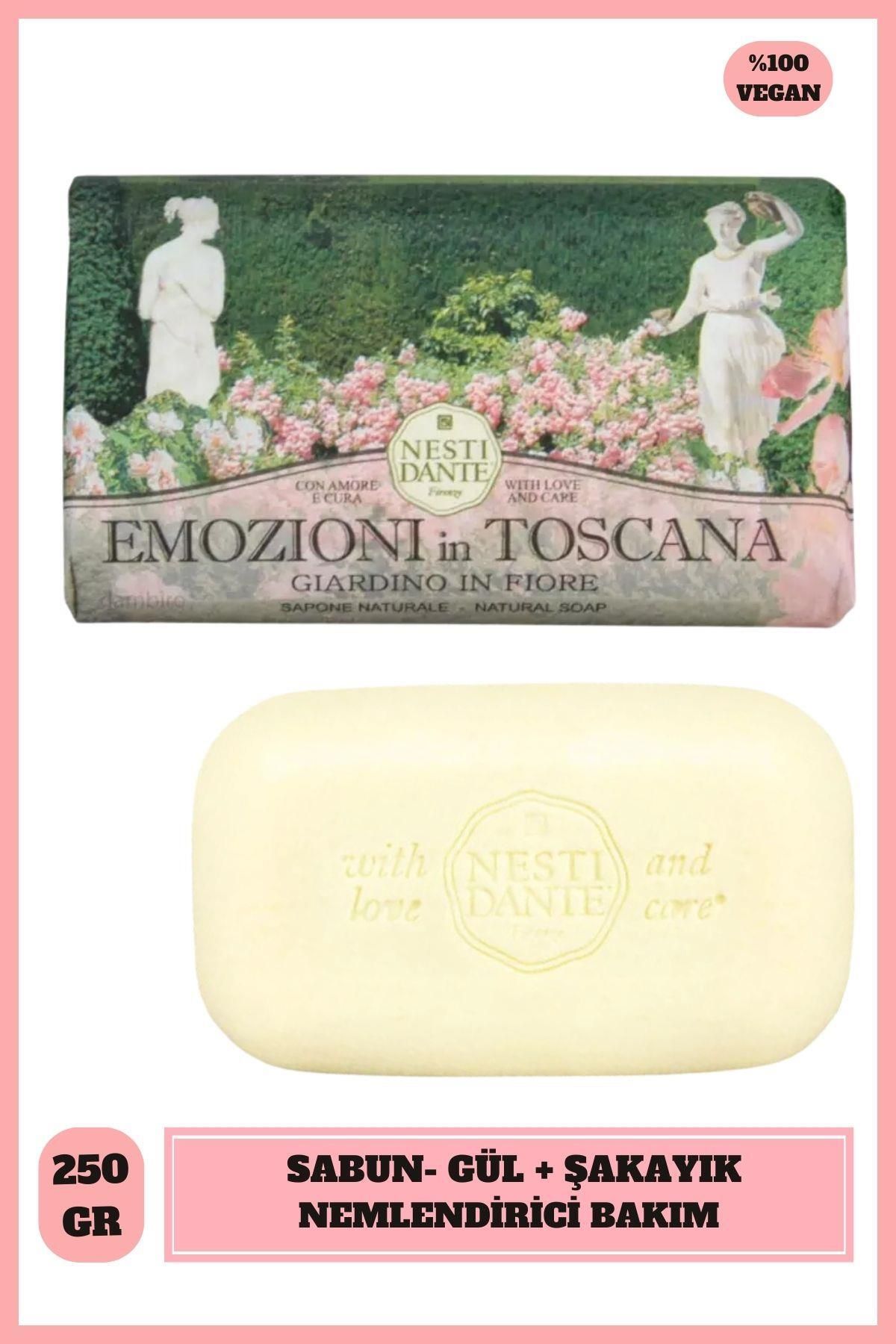 Nesti Dante Sabun Emozioni in Toscana Blooming Garden Vegan Bakım 250 g