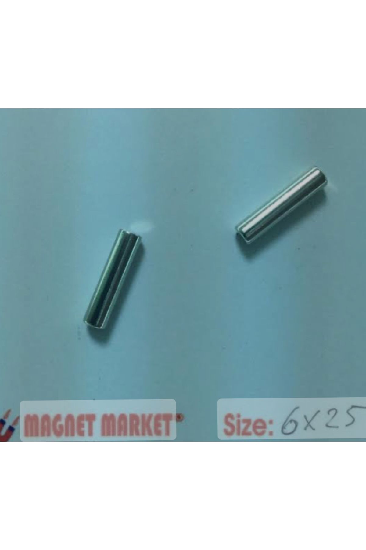 magnet market 30 Adet 6x25mm - Çap 6mm X Kalınlık 25mm Neodymium Magnet