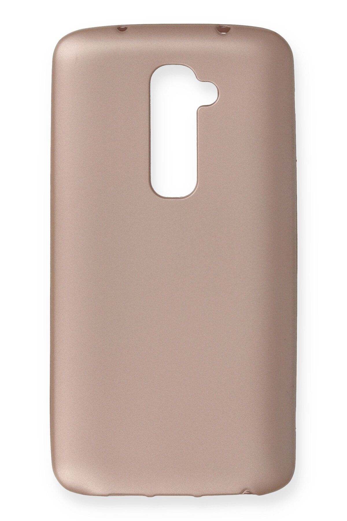 Maller Tech Newface LG G2 Kılıf First Silikon - Rose Gold