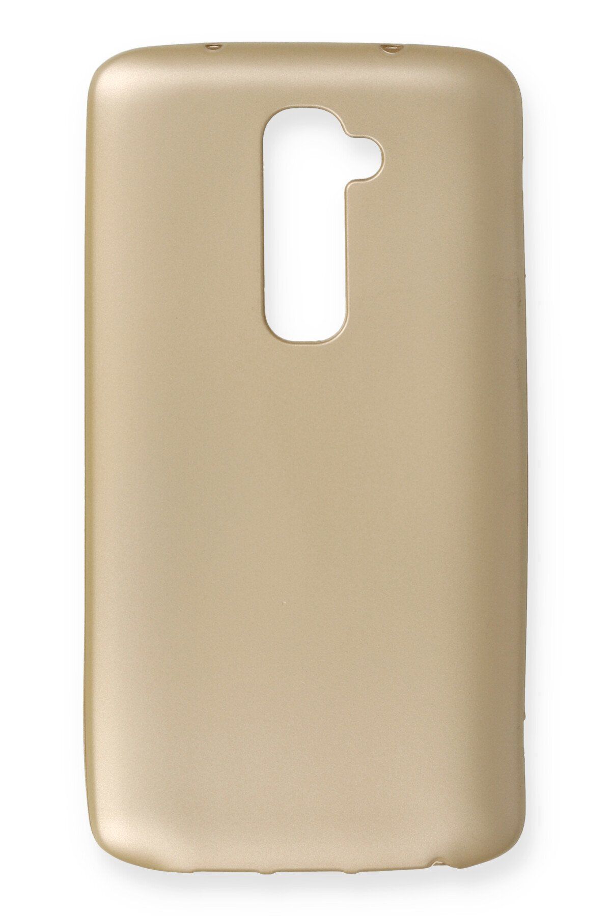 Maller Tech Newface LG G2 Kılıf First Silikon - Gold