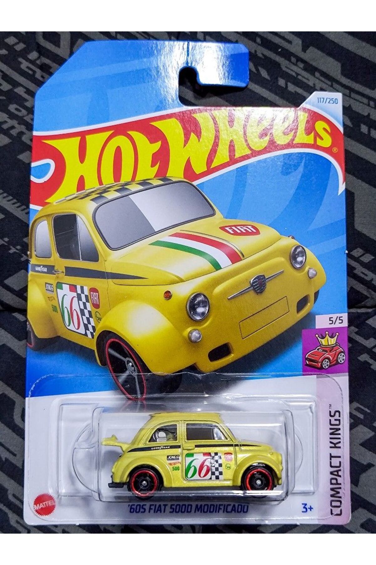 HOT WHEELS HOTWHEELS 60S FIAT 500D MODIFICADO 2024 HTC20