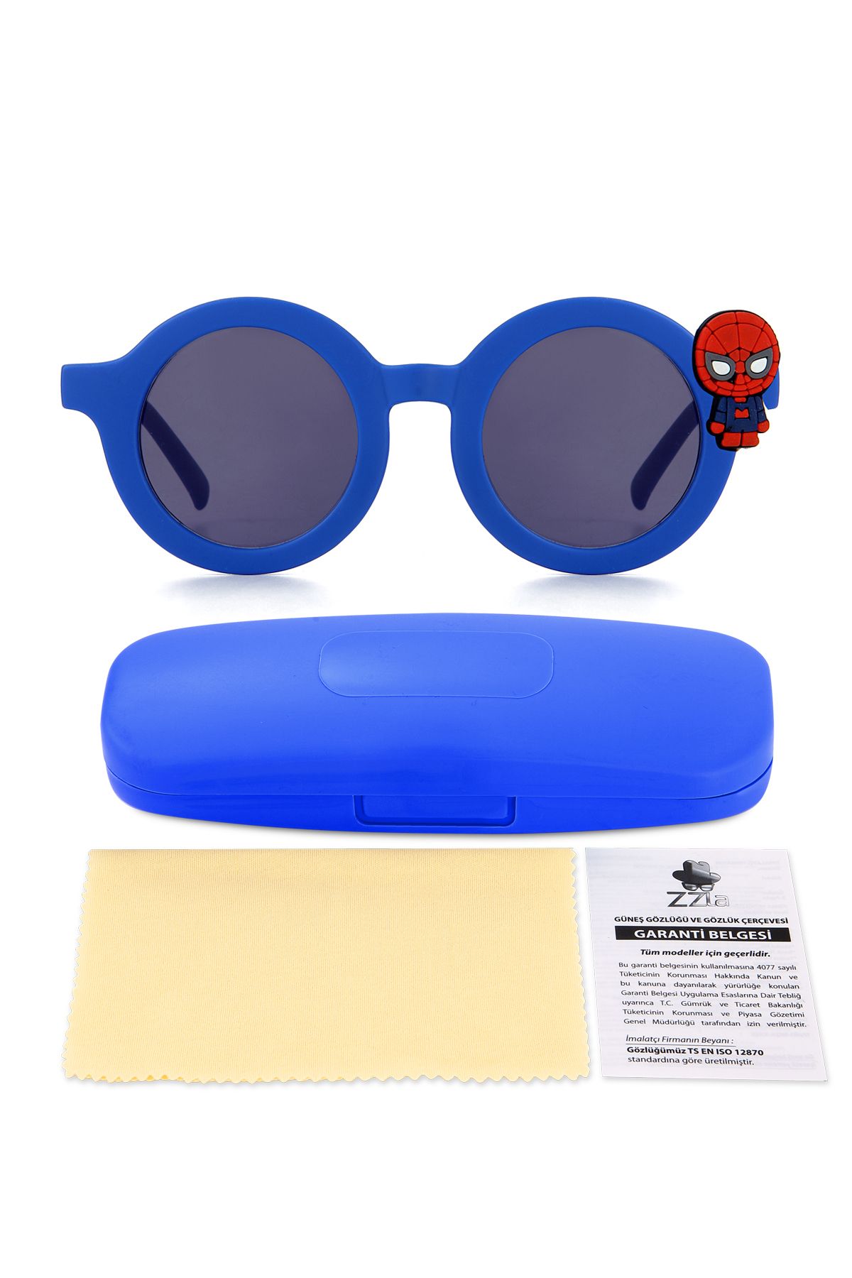 Zzla UV400 Korumalı Fügürlü Çocuk Güneş Gözlüğü Renkli Kutu Hediyeli