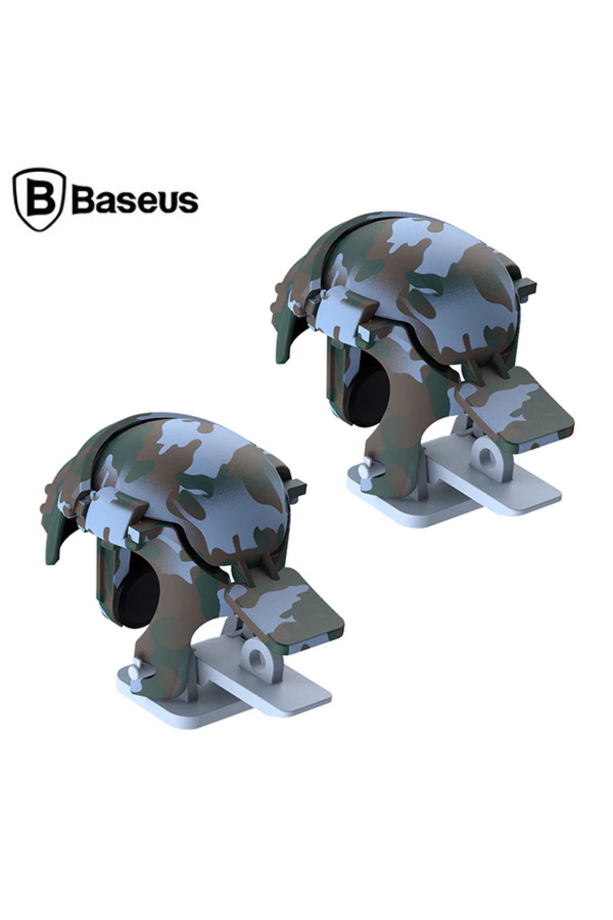 Baseus Gamo GA03 L1R1 Gamepad Oyun Ateşleyici Tetik- Level 3 Helmet PUBG Gadget