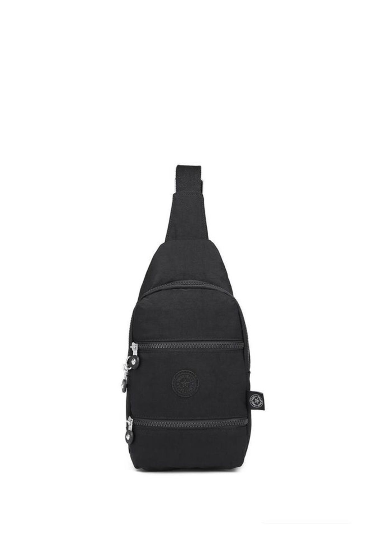 Smart Bags Krinkıl Siyah Kumaş Kadın Body Bag Smb3051
