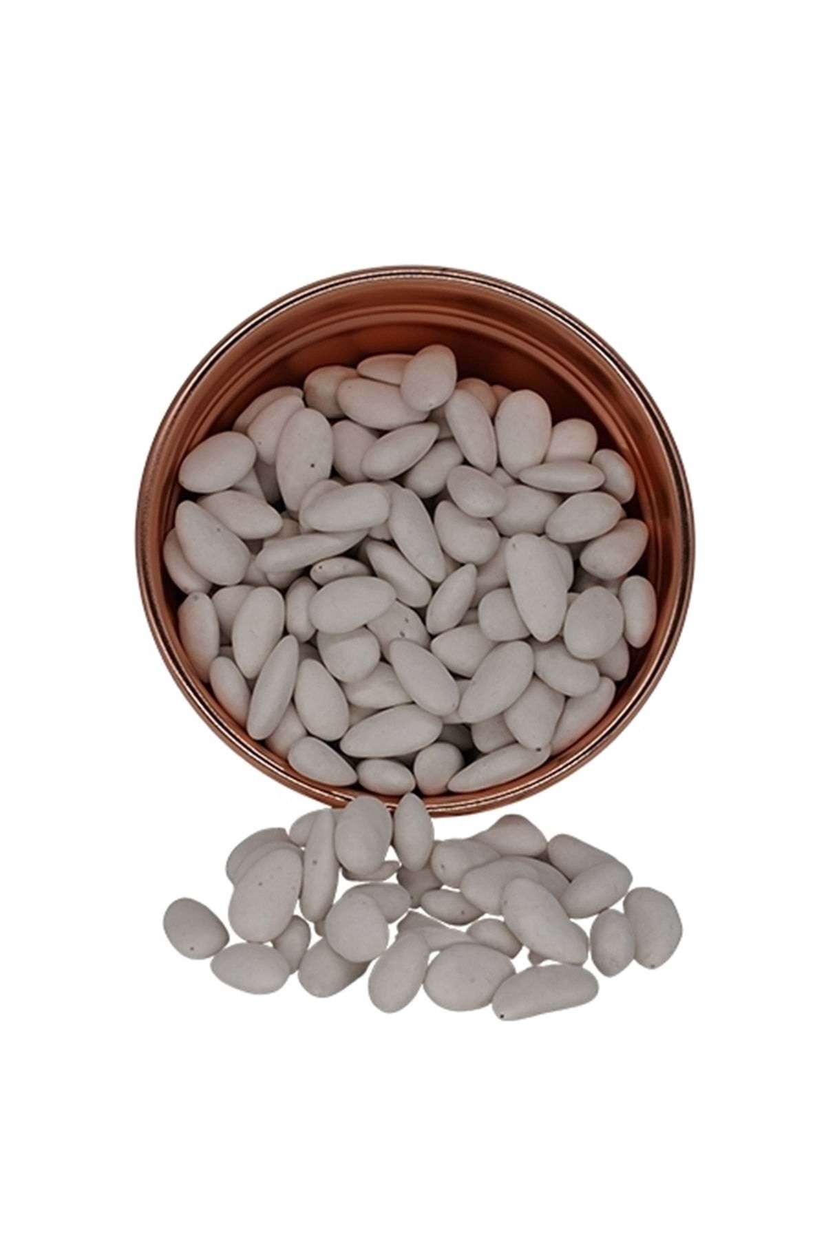 Göral Kuruyemiş Beyaz Ince Badem Şeker - 250 gr