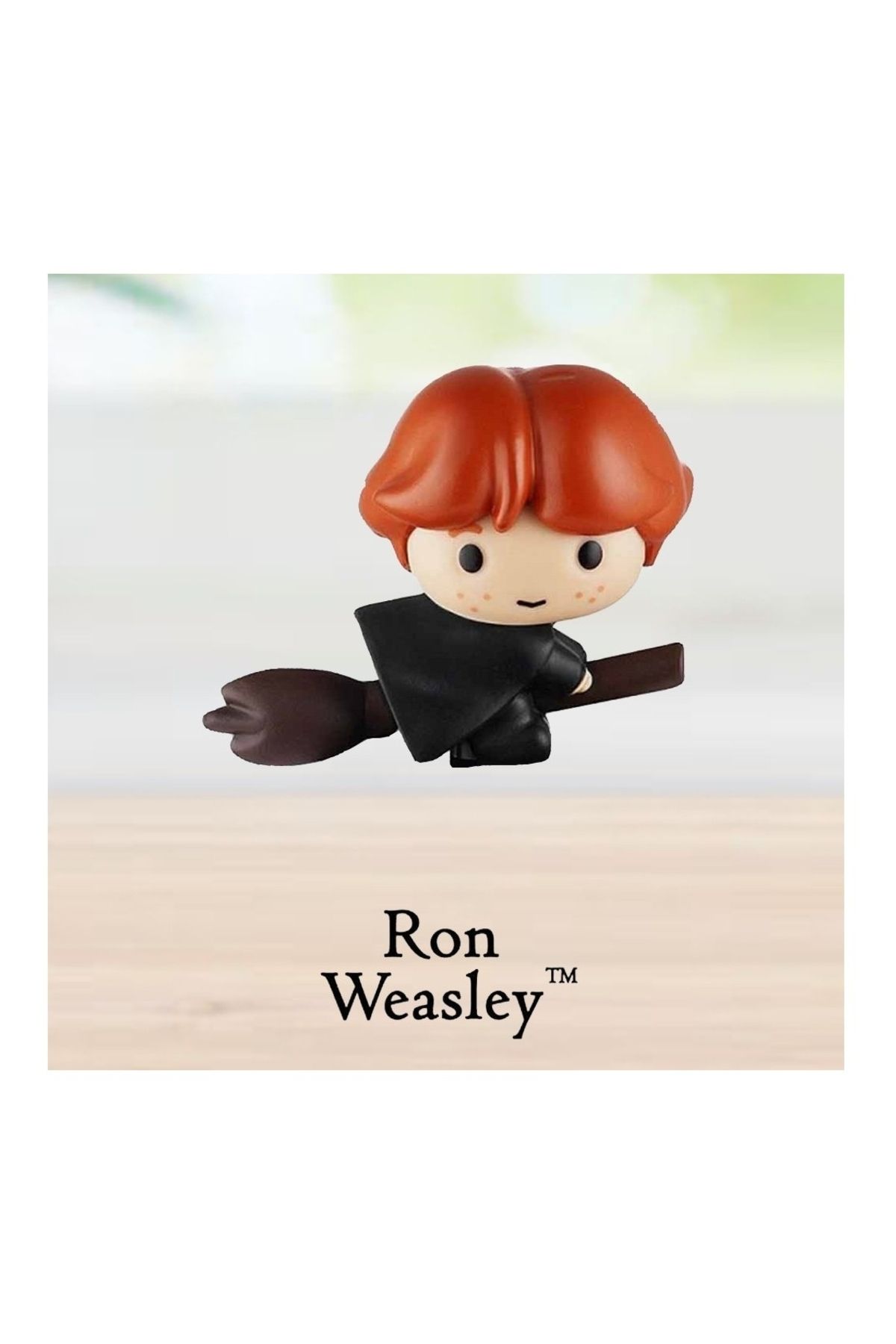 GIOCHI PREZIOSI Ron Weasley Süpürge Harry Potter Kalem Başı Figür Harry Potter Topper With Broom