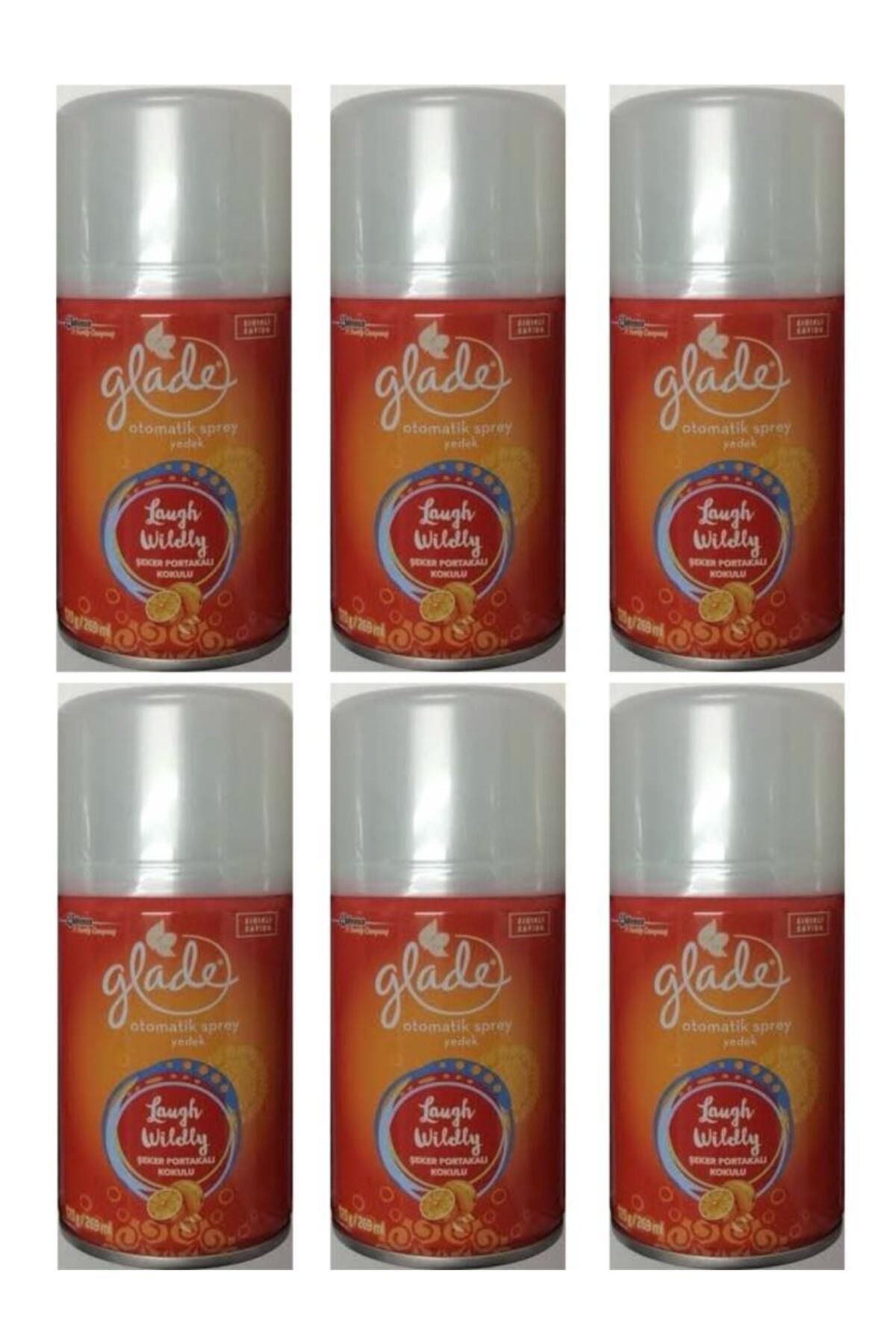 Glade Otamatik Sprey Yedek Şeker Portakalı Kokulu 269Ml 6 Adet