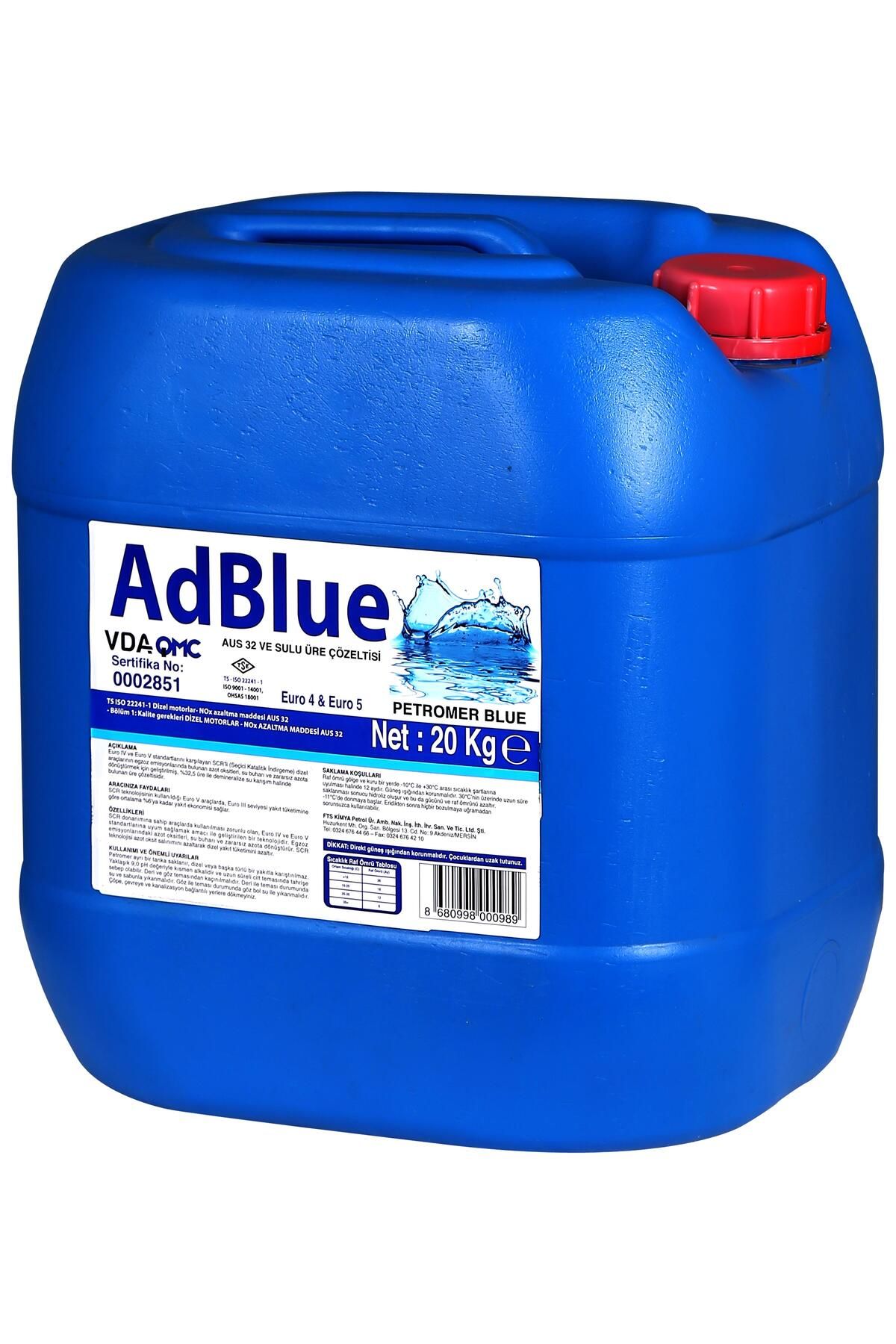 ADBLUE Petromer Adblue 20 Kg Sulu Üre Çözeltisi
